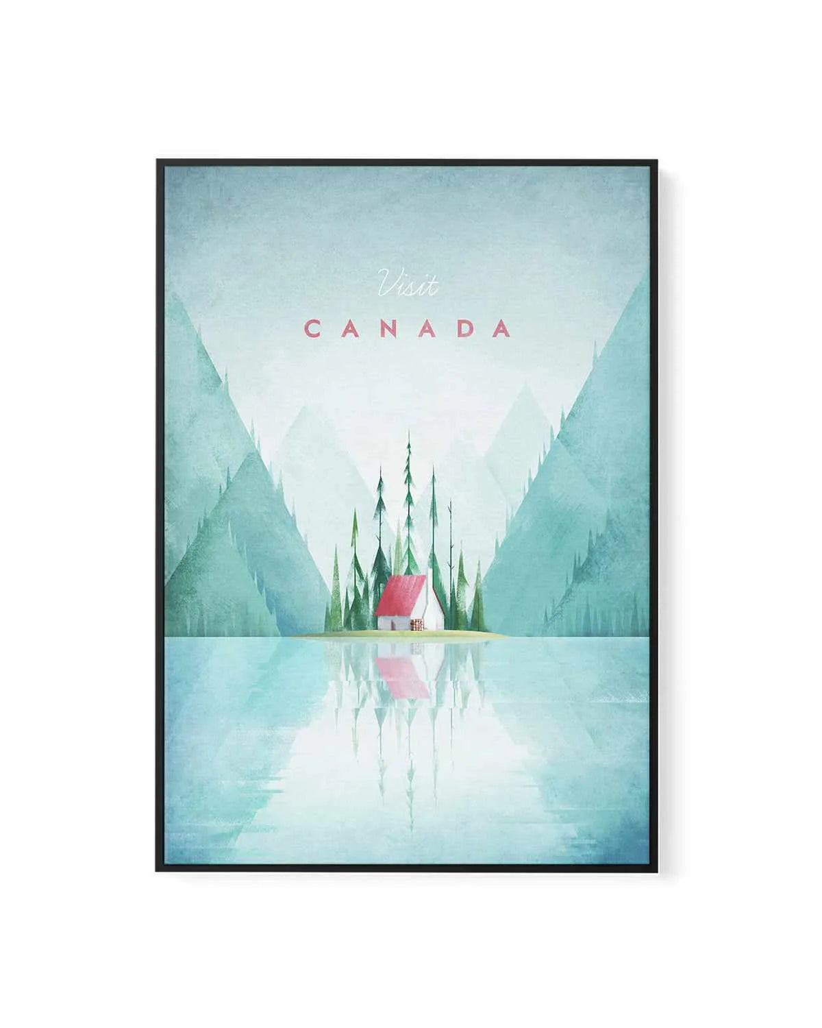 Canada by Henry Rivers | Framed Canvas Art Print from Olive et Oriel where you can shop wallpaper and artworks online
