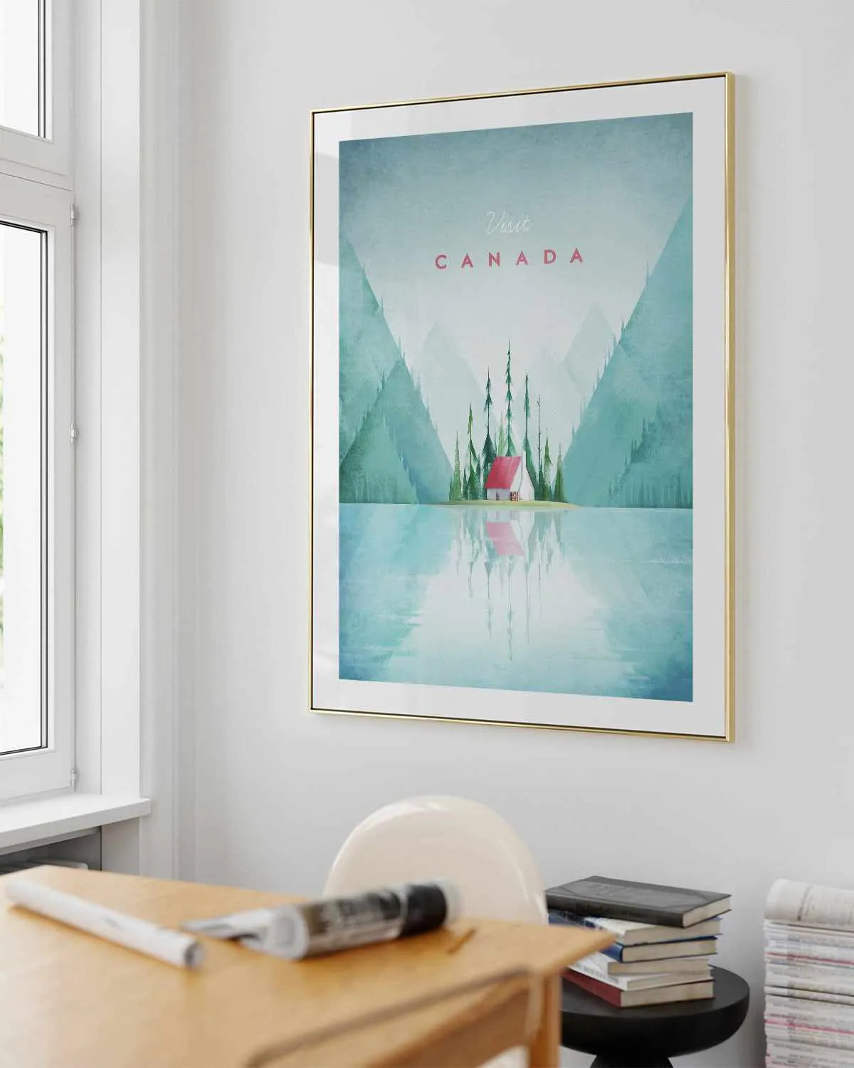 Canada by Henry Rivers Art Print from Olive et Oriel where you can shop wallpaper and artworks online
