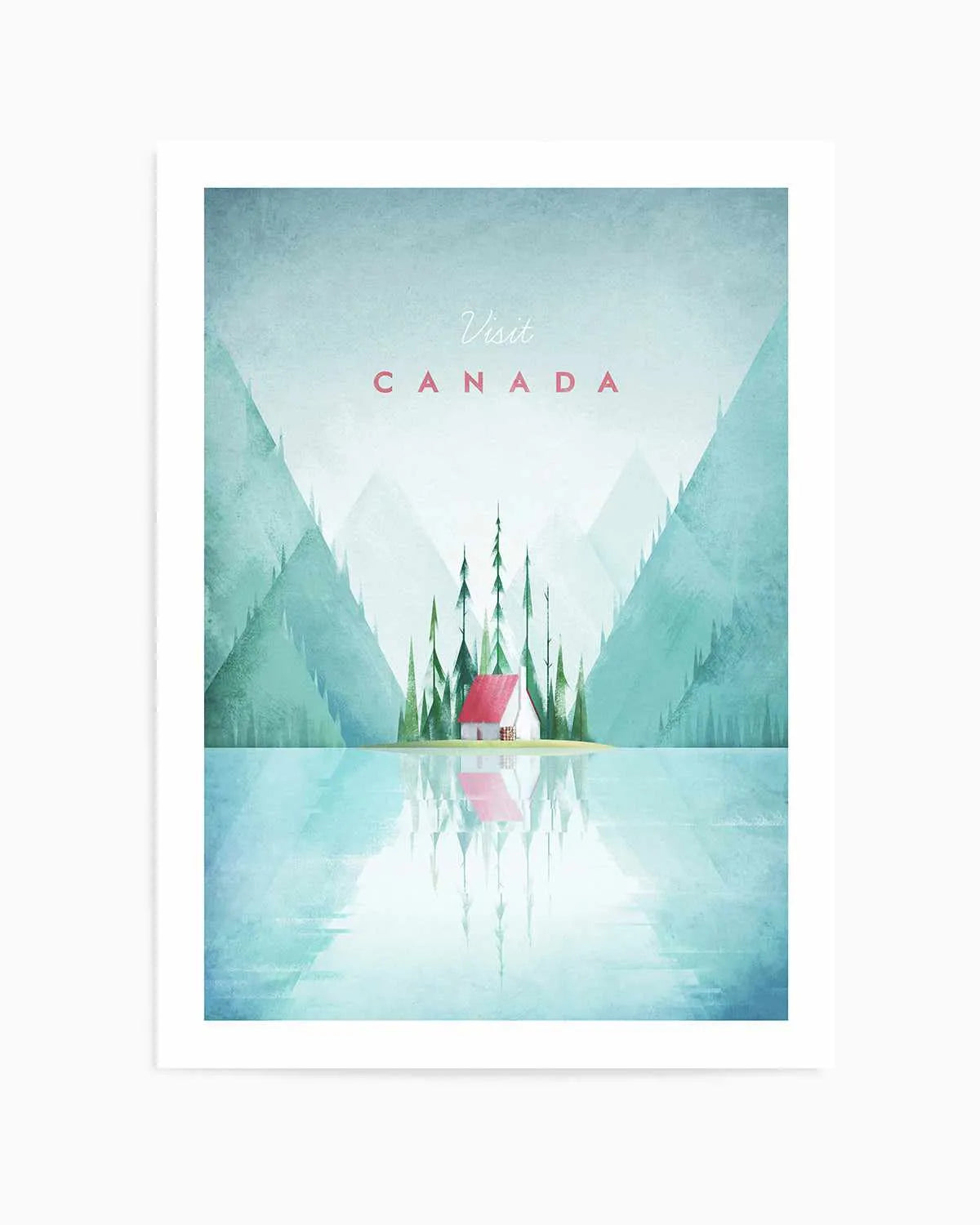 Canada by Henry Rivers Art Print from Olive et Oriel where you can shop wallpaper and artworks online