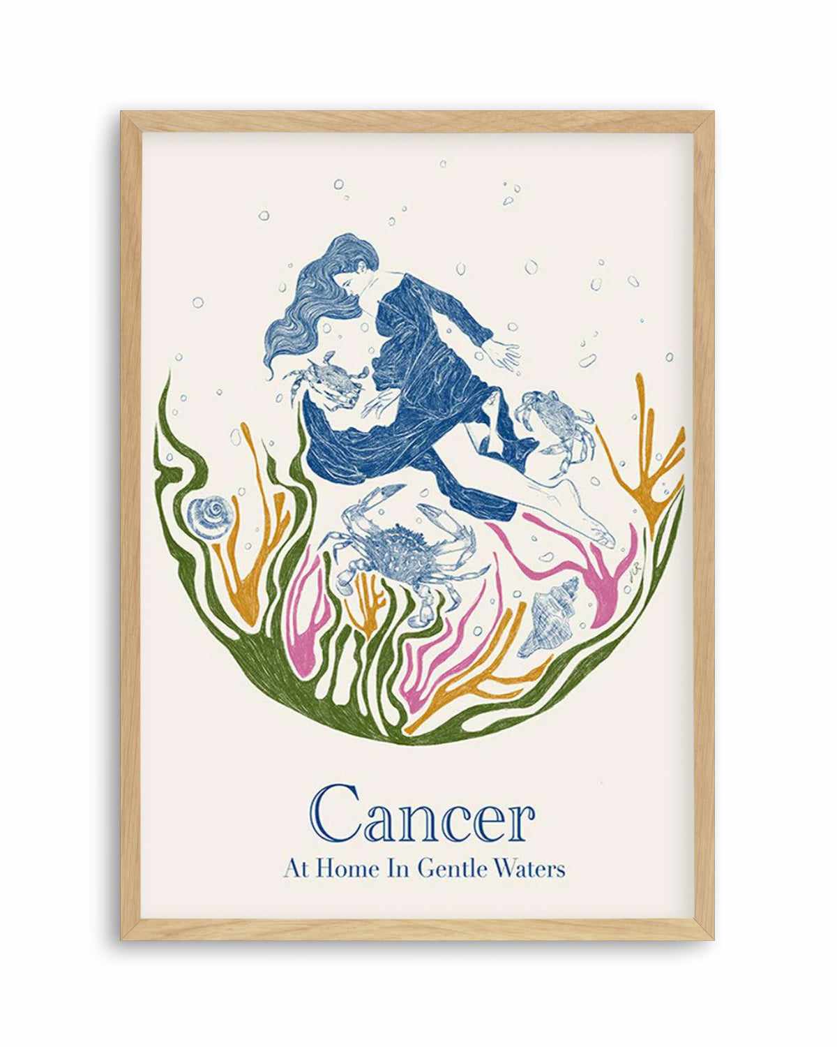 Cancer By Jenny Liz Rome Art Print