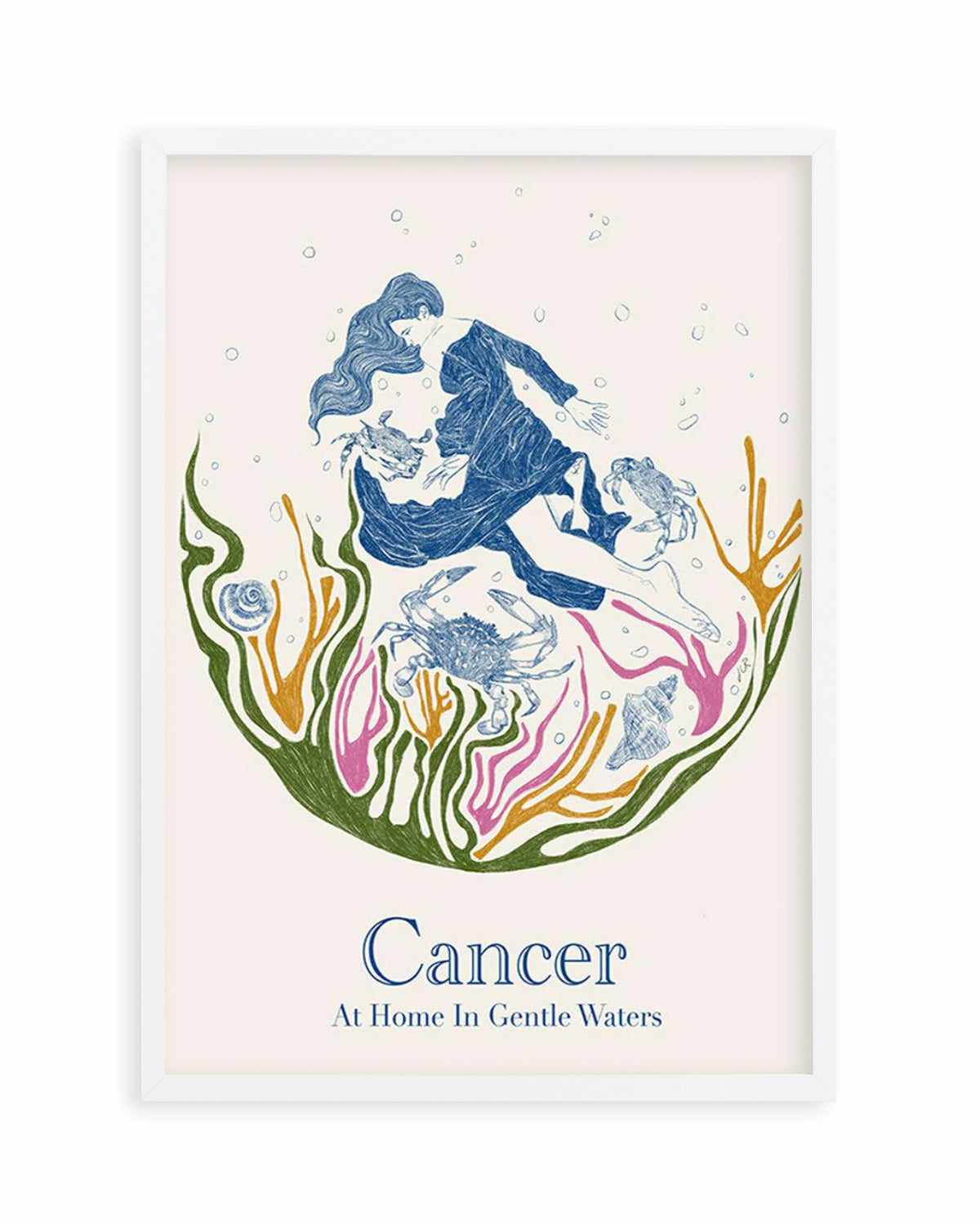 Cancer By Jenny Liz Rome Art Print