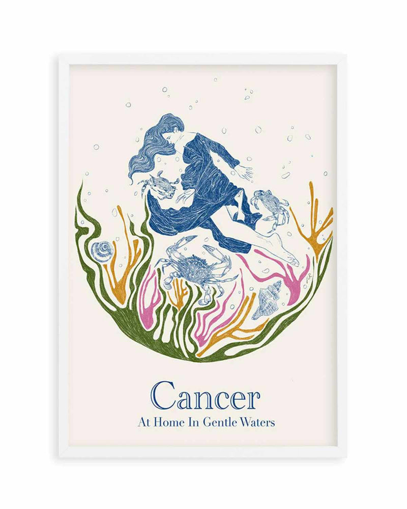 Cancer By Jenny Liz Rome Art Print