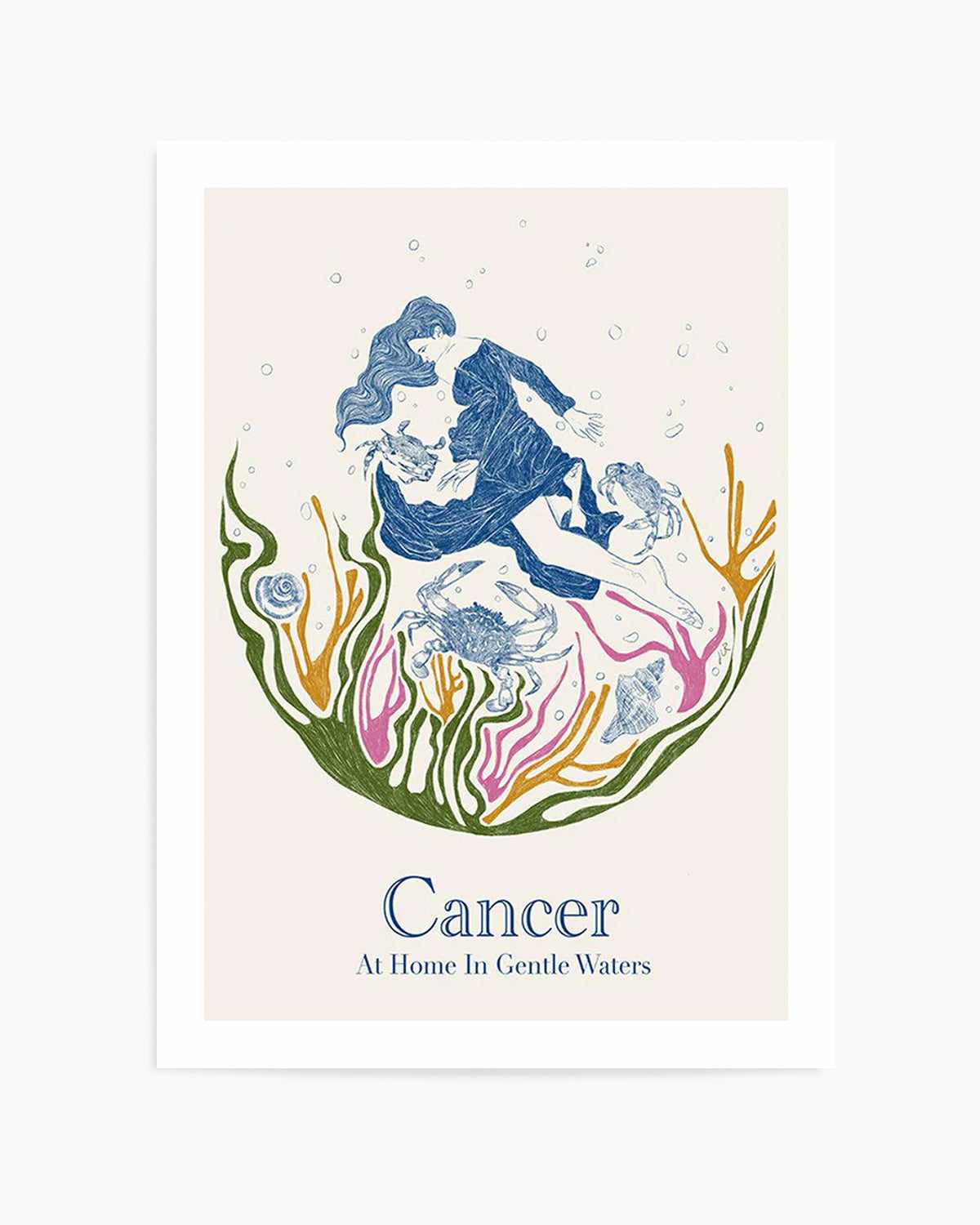 Cancer By Jenny Liz Rome Art Print