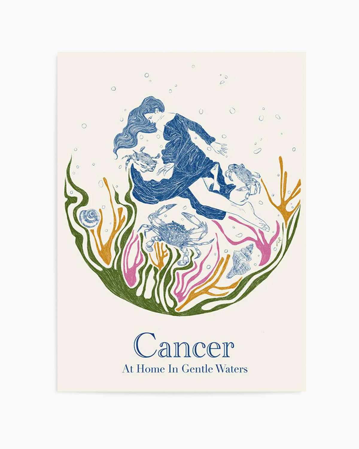 Cancer By Jenny Liz Rome Art Print