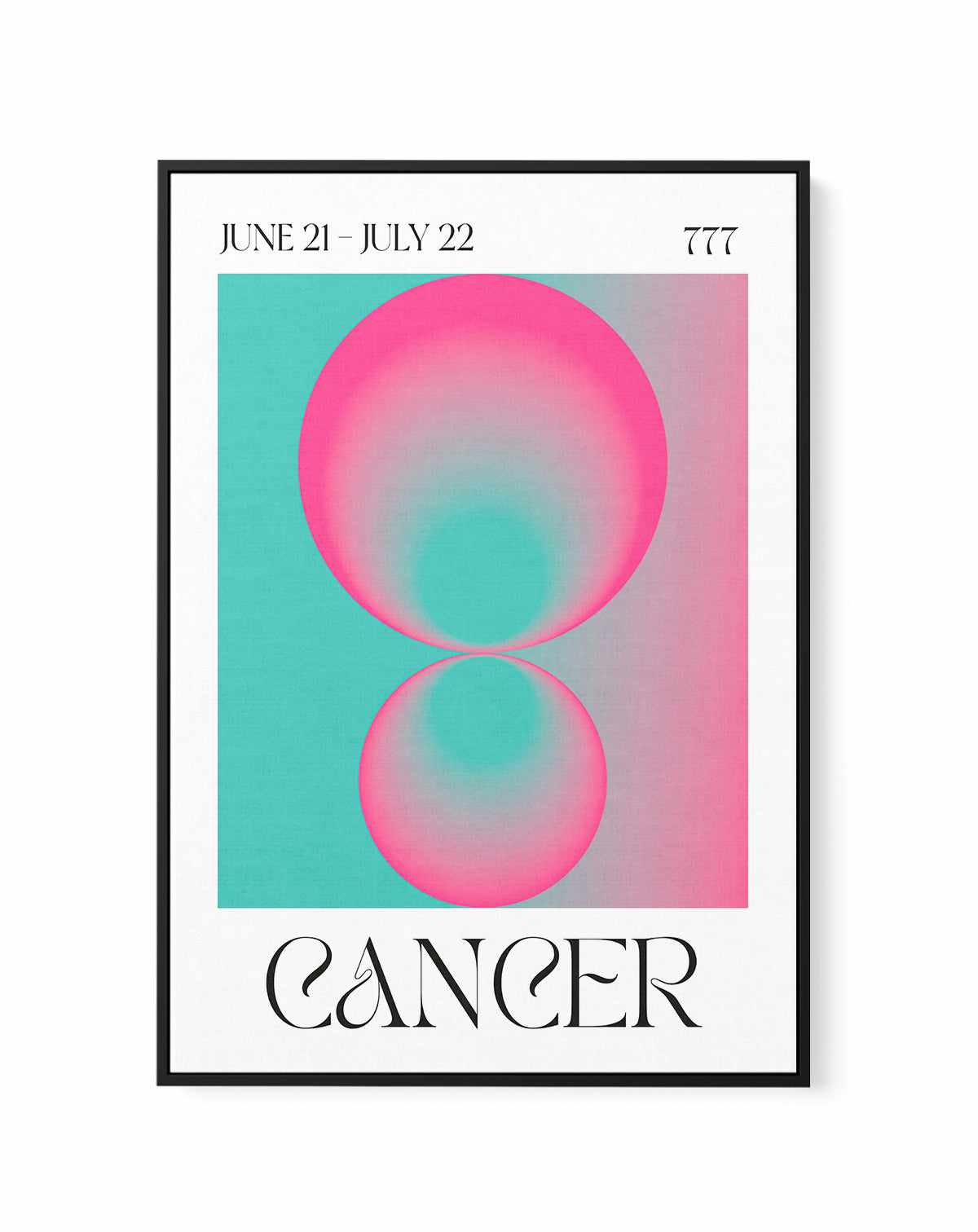 Cancer by Valeria Castillo | Framed Canvas Art Print