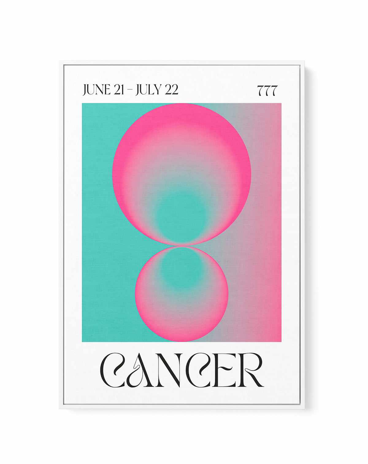 Cancer by Valeria Castillo | Framed Canvas Art Print