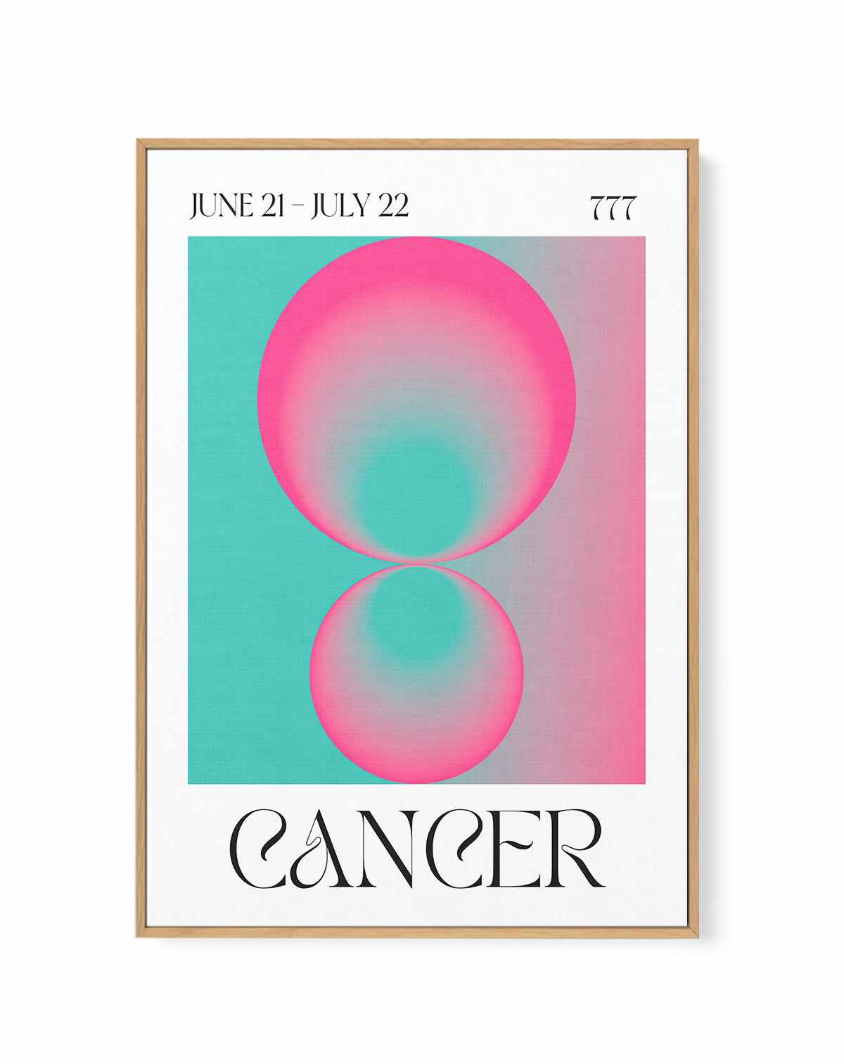 Cancer by Valeria Castillo | Framed Canvas Art Print