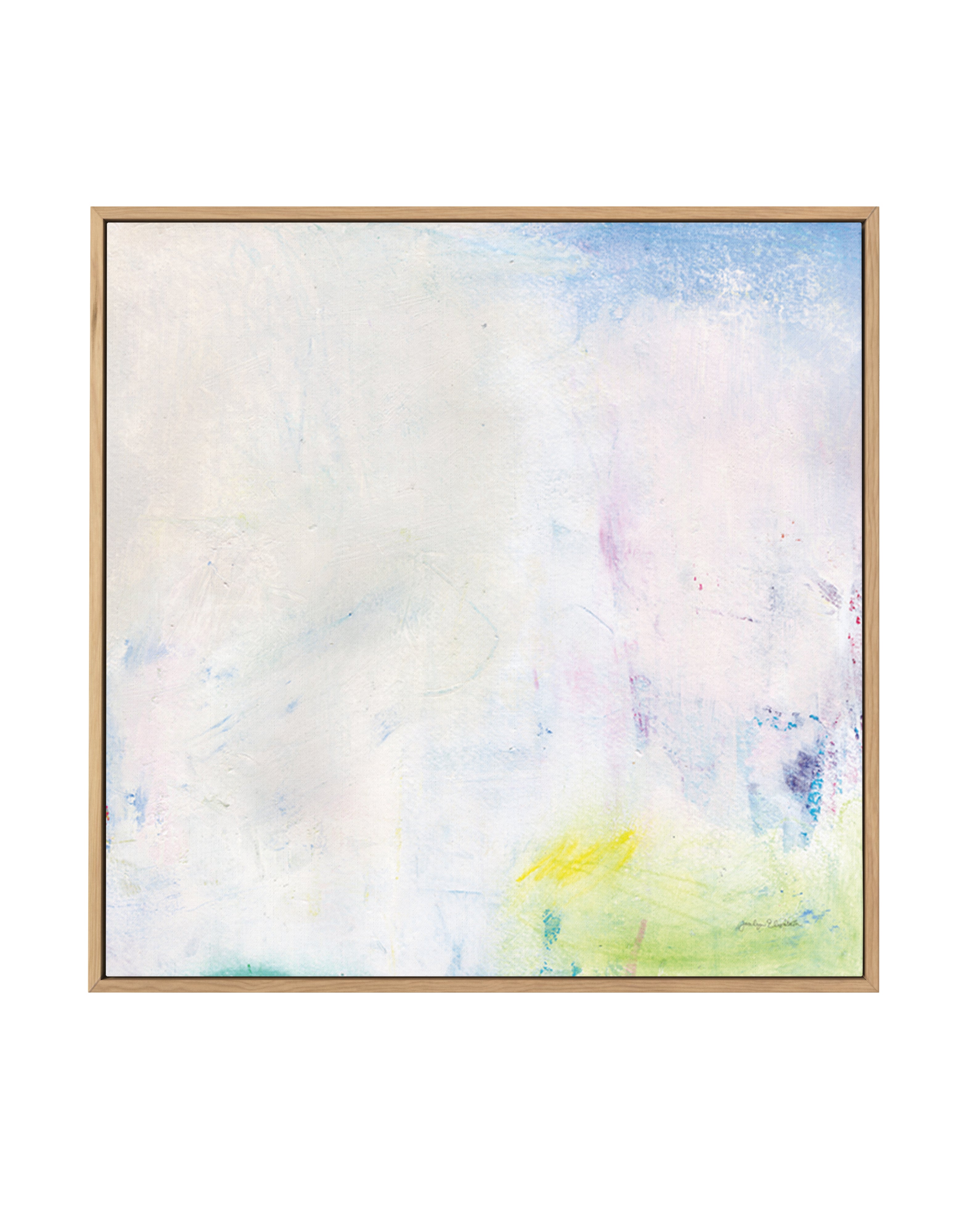 Candy Clouds I | Framed Canvas Art Print