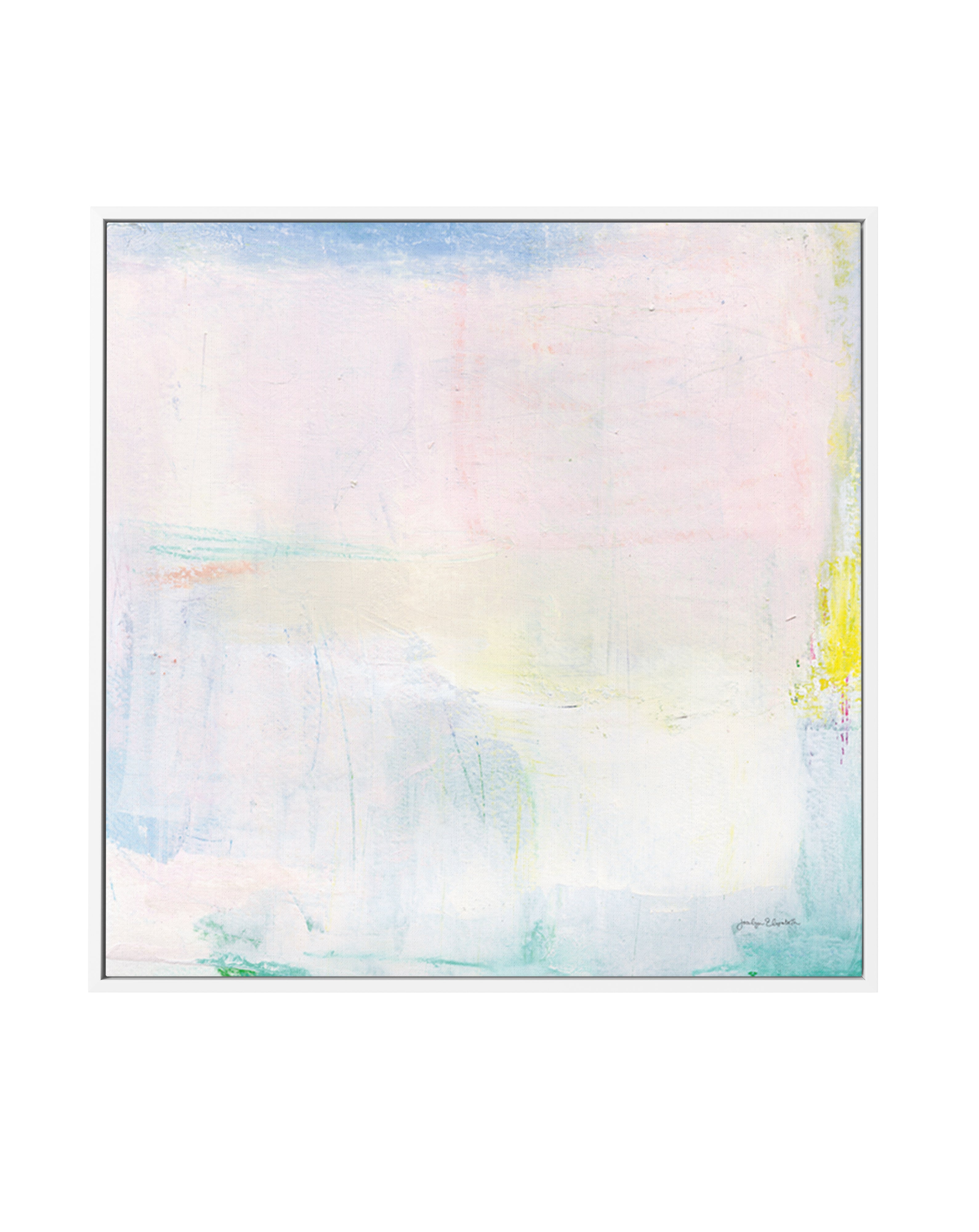 Candy Clouds II | Framed Canvas Art Print