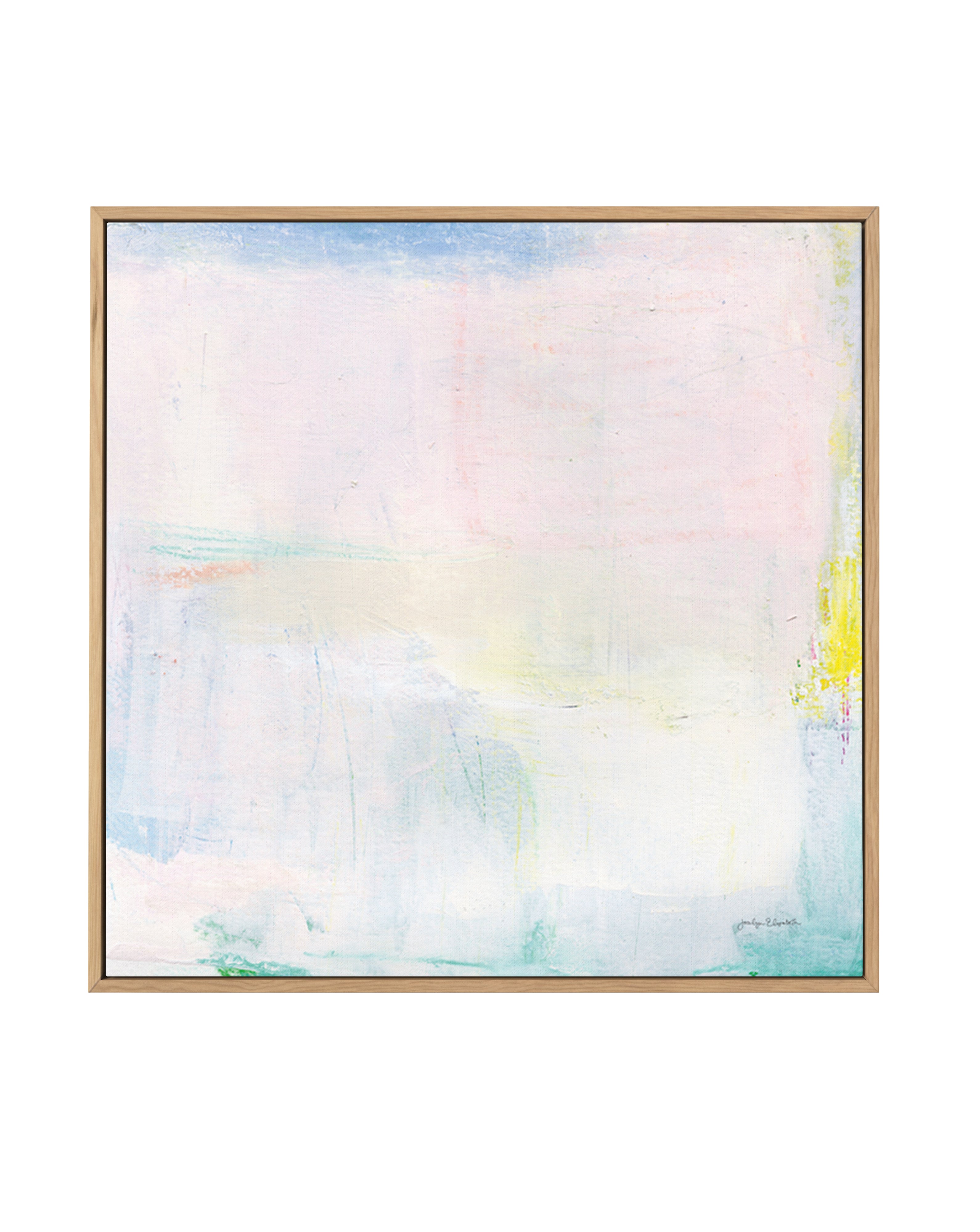 Candy Clouds II | Framed Canvas Art Print