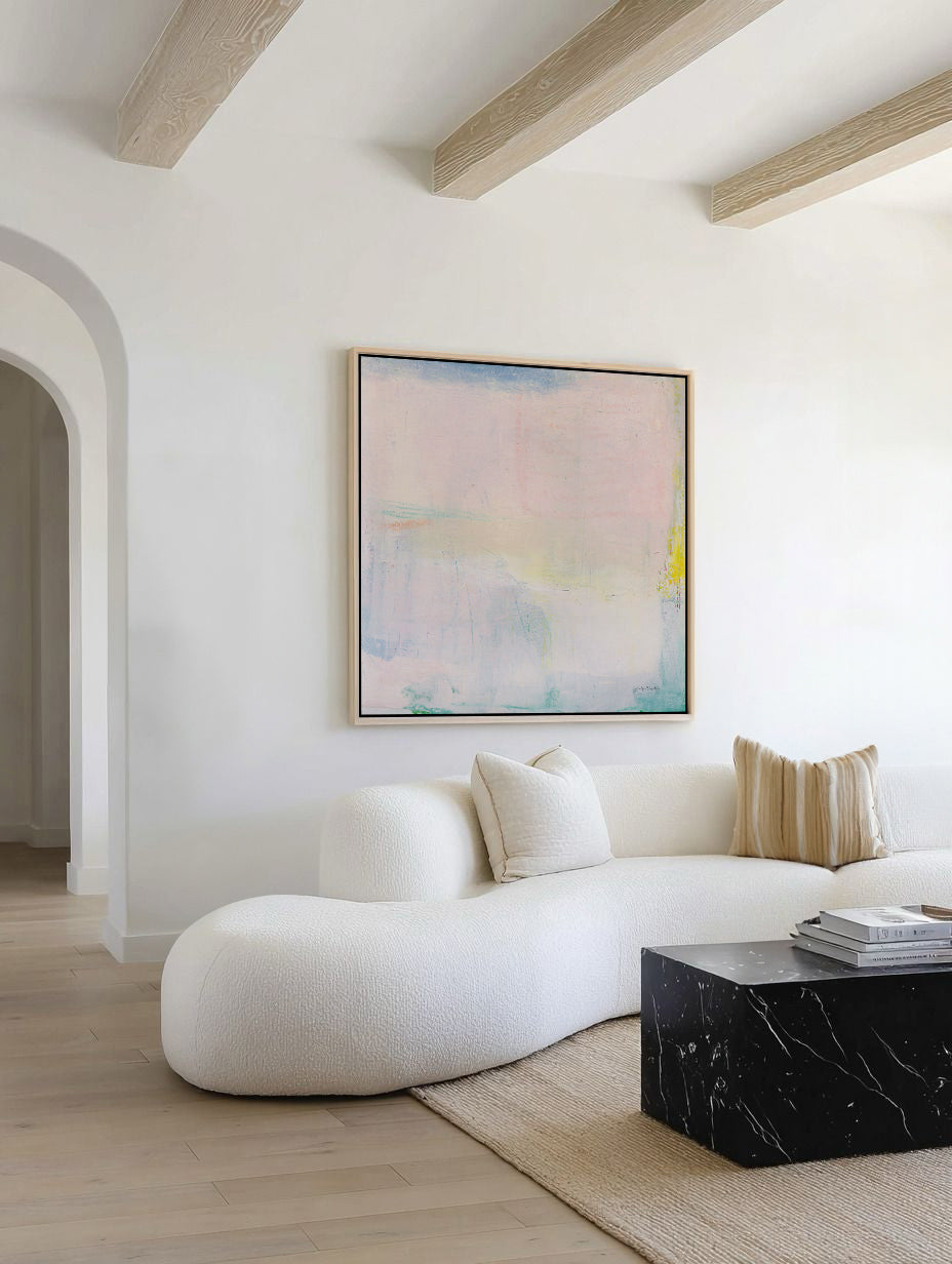 Candy Clouds II | Framed Canvas Art Print