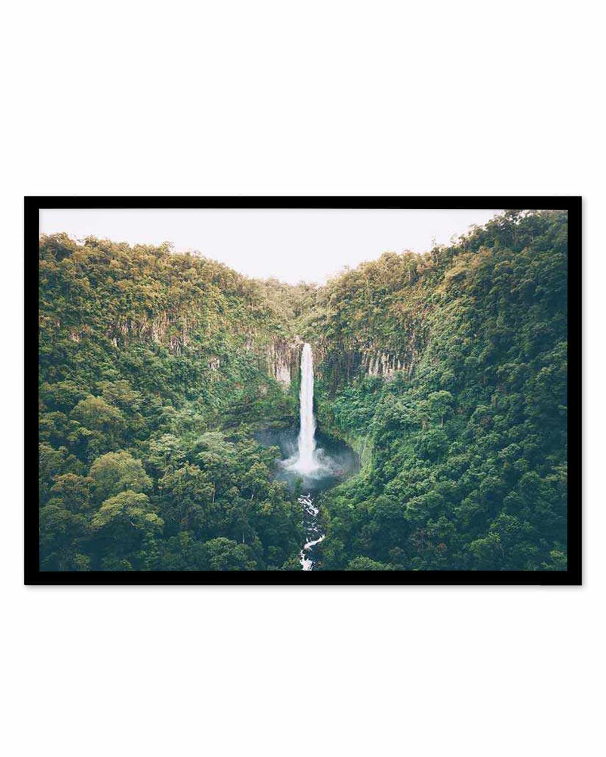 Cannabullen Waterfall Art Print