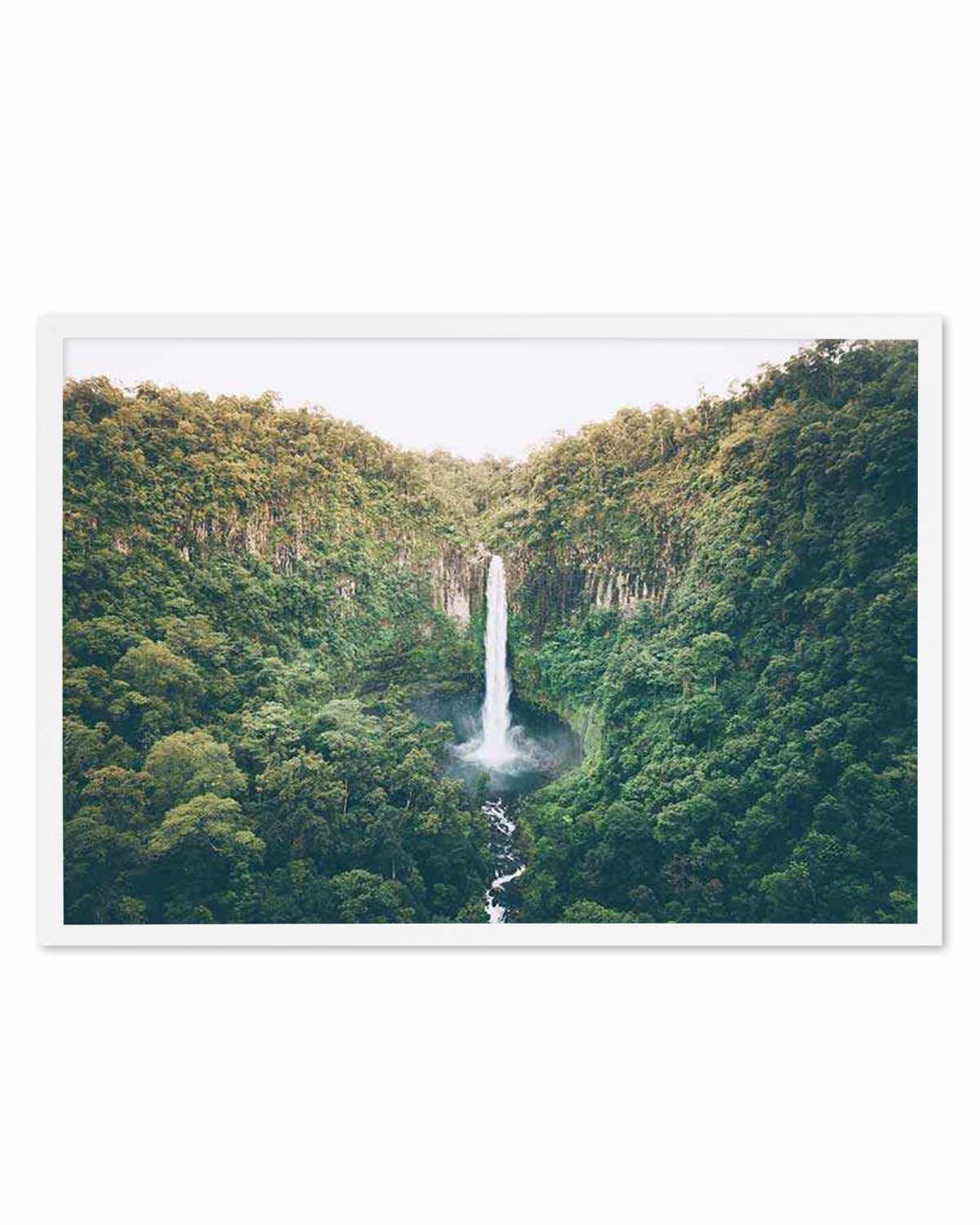 Cannabullen Waterfall Art Print