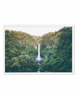Cannabullen Waterfall Art Print