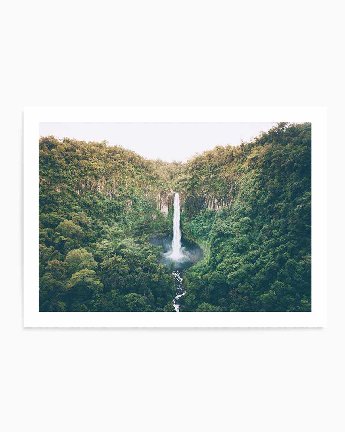 Cannabullen Waterfall Art Print