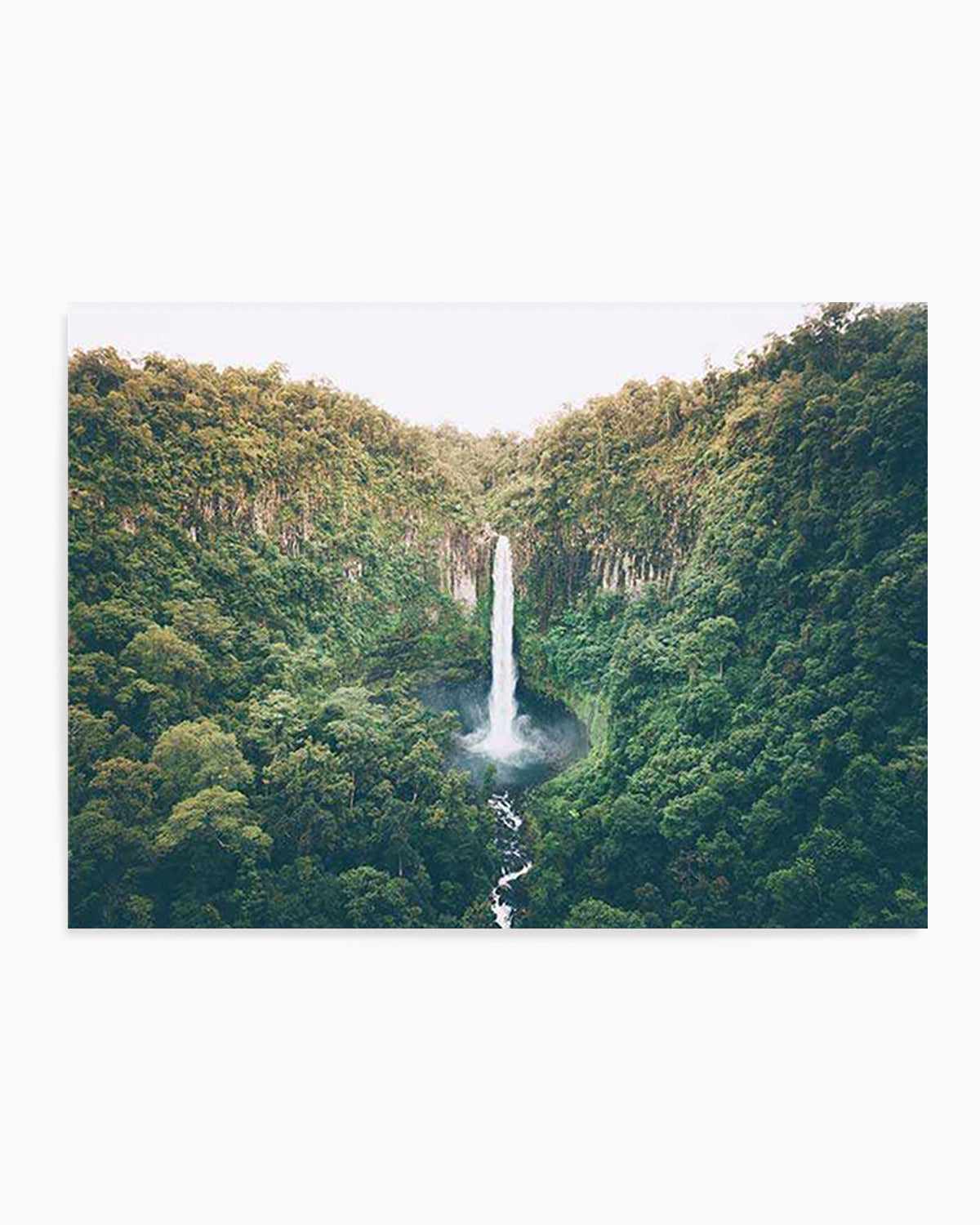 Cannabullen Waterfall Art Print