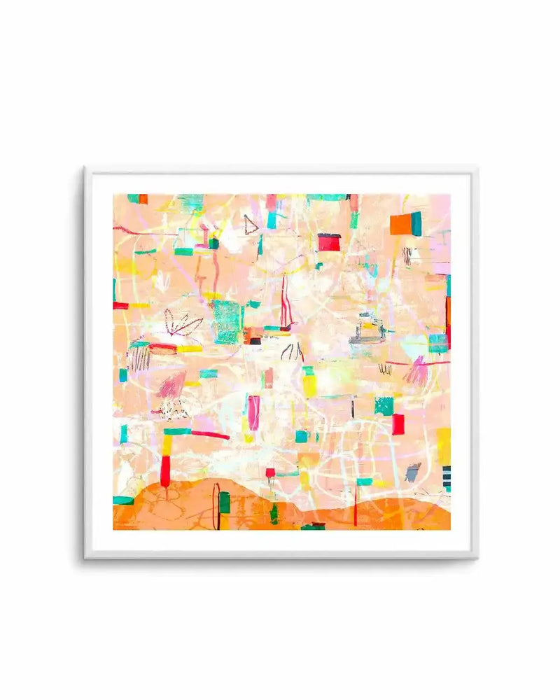 Cantaloupe by Antonia Tzenova Art Print from Olive et Oriel where you can shop wallpaper and artworks online