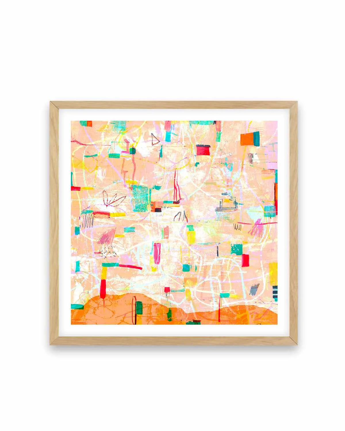 Cantaloupe by Antonia Tzenova Art Print from Olive et Oriel where you can shop wallpaper and artworks online