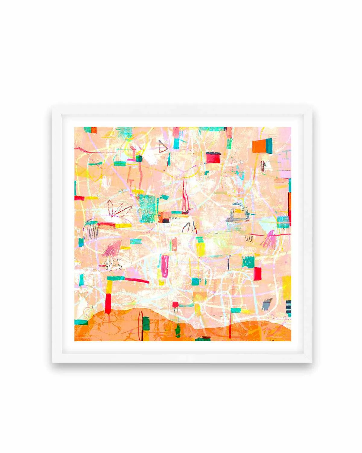 Cantaloupe by Antonia Tzenova Art Print from Olive et Oriel where you can shop wallpaper and artworks online