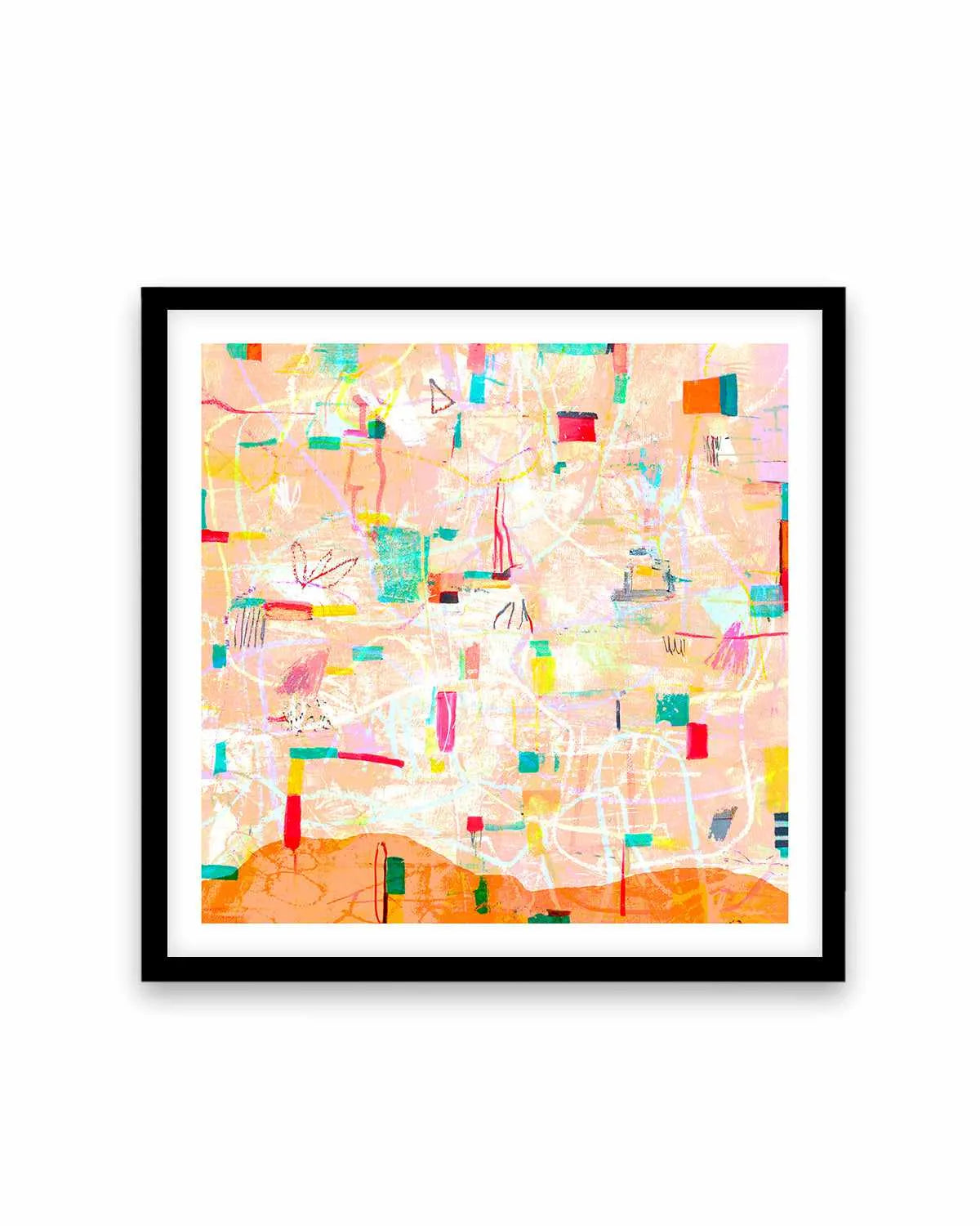 Cantaloupe by Antonia Tzenova Art Print from Olive et Oriel where you can shop wallpaper and artworks online