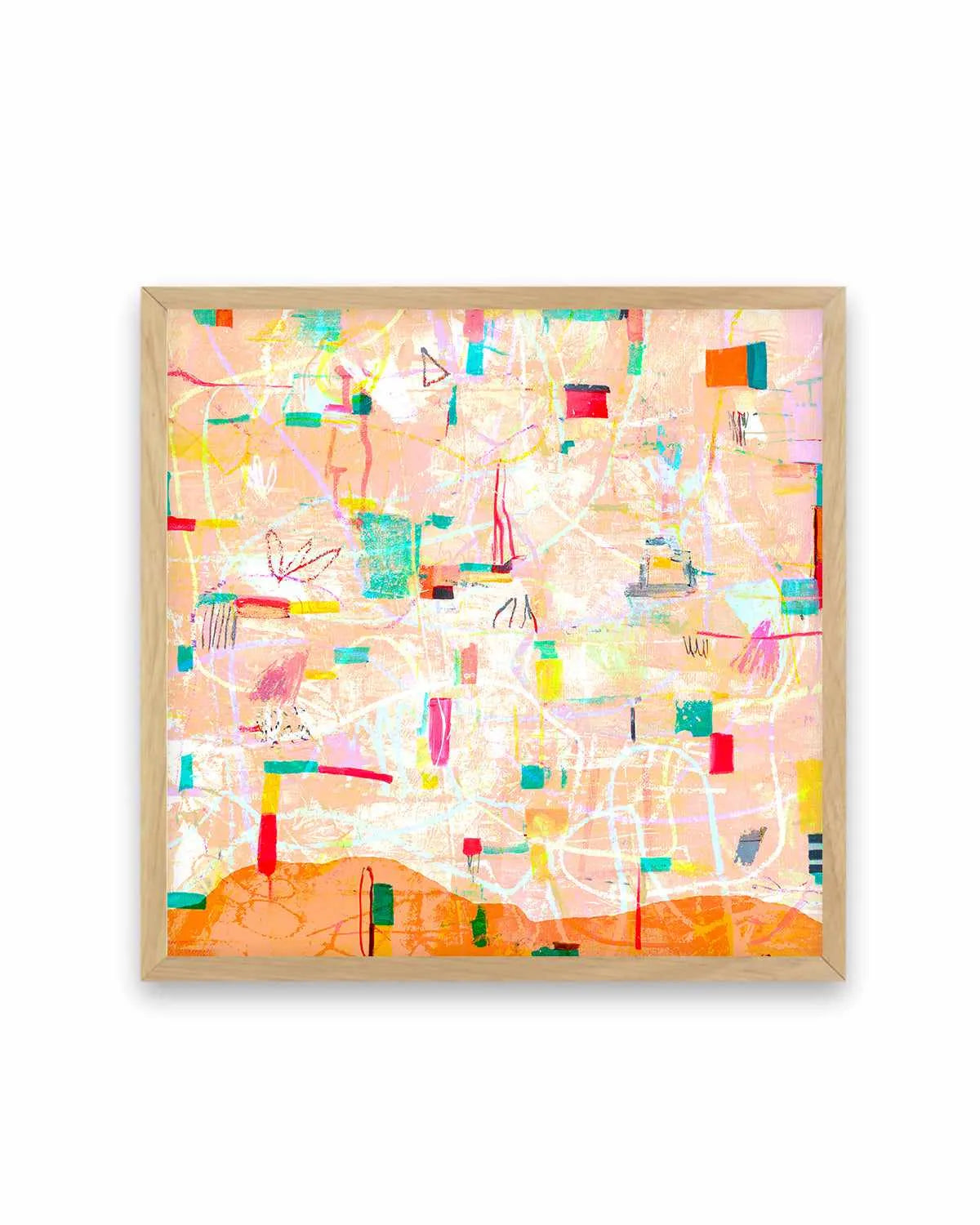 Cantaloupe by Antonia Tzenova Art Print from Olive et Oriel where you can shop wallpaper and artworks online