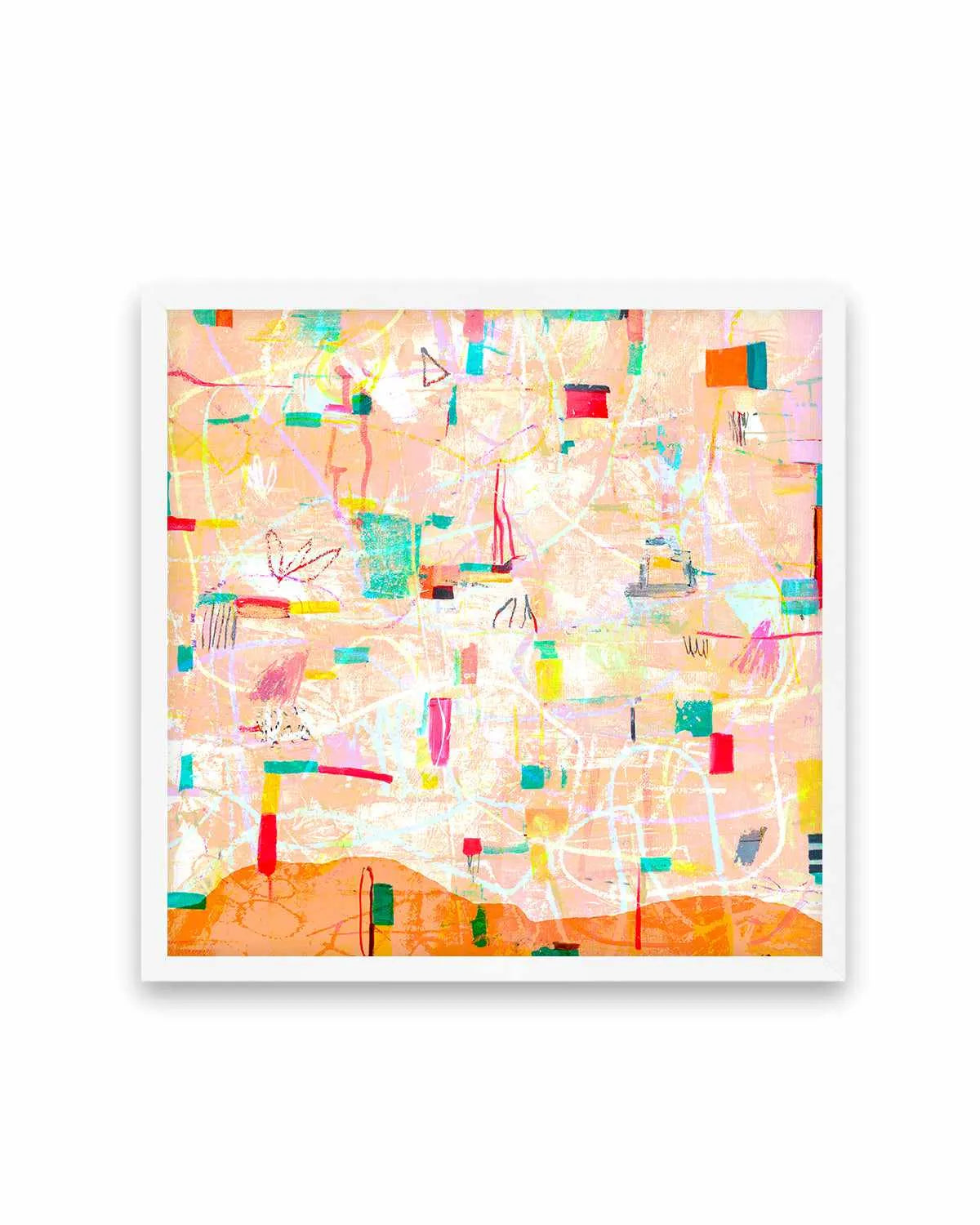 Cantaloupe by Antonia Tzenova Art Print from Olive et Oriel where you can shop wallpaper and artworks online