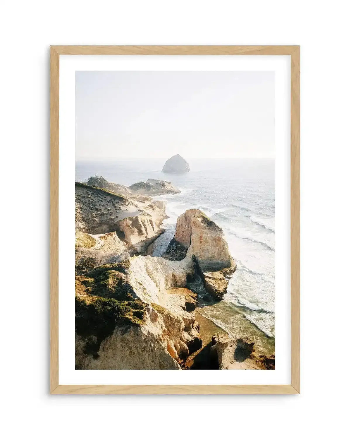 Cape Coast Vista Art Print-PRINT-Olive et Oriel-Olive et Oriel-A5 | 5.8" x 8.3" | 14.8 x 21cm-Oak-With White Border-Buy-Australian-Art-Prints-Online-with-Olive-et-Oriel-Your-Artwork-Specialists-Austrailia-Decorate-With-Coastal-Photo-Wall-Art-Prints-From-Our-Beach-House-Artwork-Collection-Fine-Poster-and-Framed-Artwork