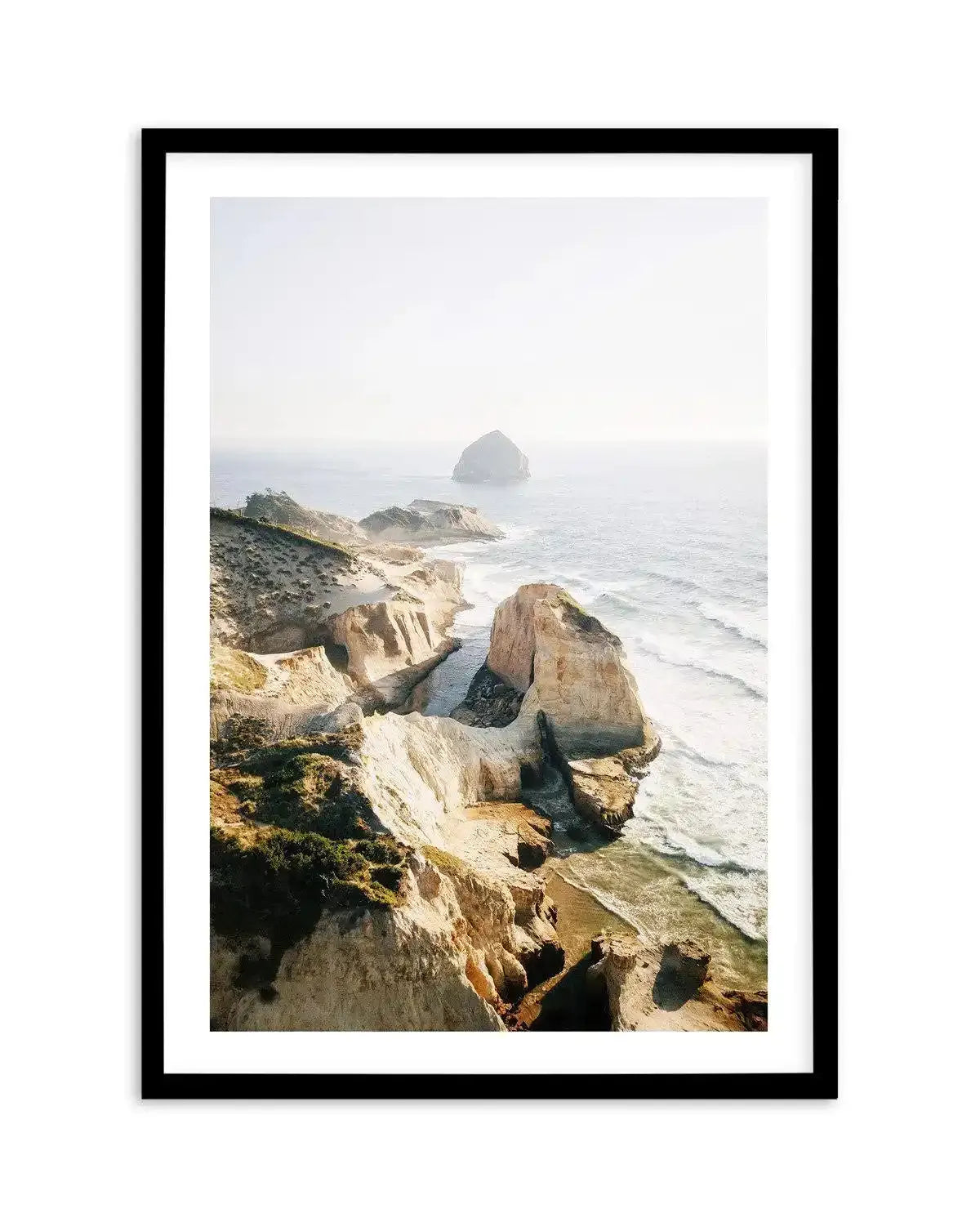 Cape Coast Vista Art Print-PRINT-Olive et Oriel-Olive et Oriel-A5 | 5.8" x 8.3" | 14.8 x 21cm-Black-With White Border-Buy-Australian-Art-Prints-Online-with-Olive-et-Oriel-Your-Artwork-Specialists-Austrailia-Decorate-With-Coastal-Photo-Wall-Art-Prints-From-Our-Beach-House-Artwork-Collection-Fine-Poster-and-Framed-Artwork