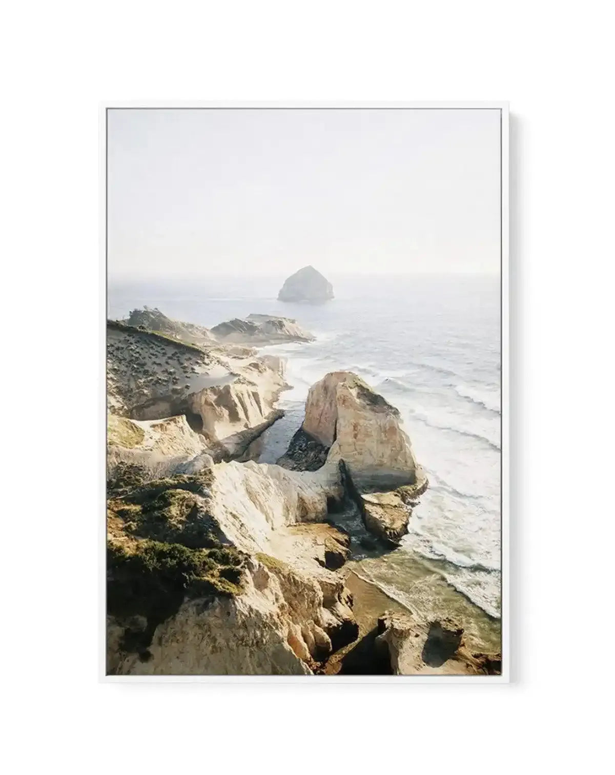 Cape Coast Vista | Framed Canvas-CANVAS-You can shop wall art online with Olive et Oriel for everything from abstract art to fun kids wall art. Our beautiful modern art prints and canvas art are available from large canvas prints to wall art paintings and our proudly Australian artwork collection offers only the highest quality framed large wall art and canvas art Australia - You can buy fashion photography prints or Hampton print posters and paintings on canvas from Olive et Oriel and have them