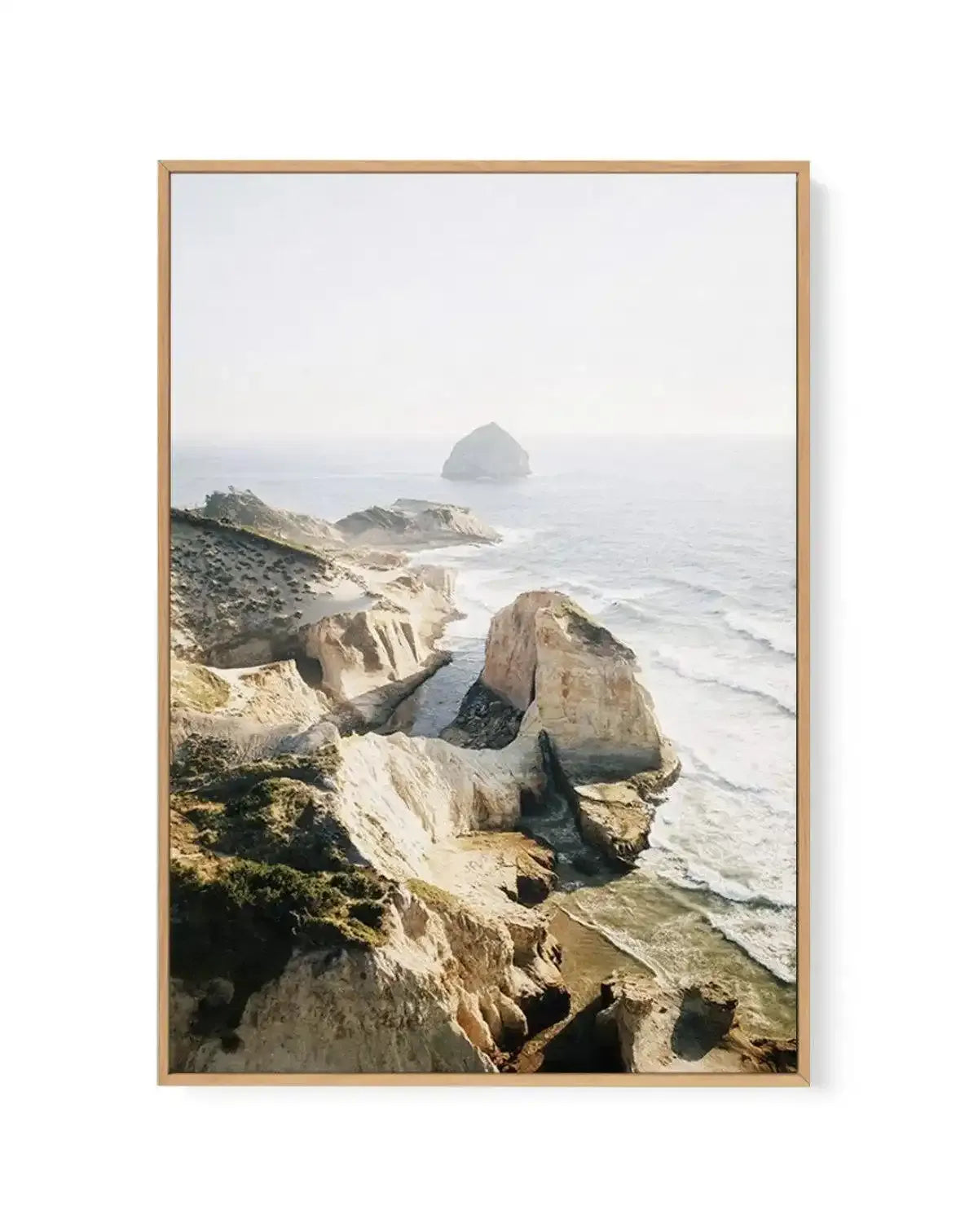 Cape Coast Vista | Framed Canvas-CANVAS-You can shop wall art online with Olive et Oriel for everything from abstract art to fun kids wall art. Our beautiful modern art prints and canvas art are available from large canvas prints to wall art paintings and our proudly Australian artwork collection offers only the highest quality framed large wall art and canvas art Australia - You can buy fashion photography prints or Hampton print posters and paintings on canvas from Olive et Oriel and have them