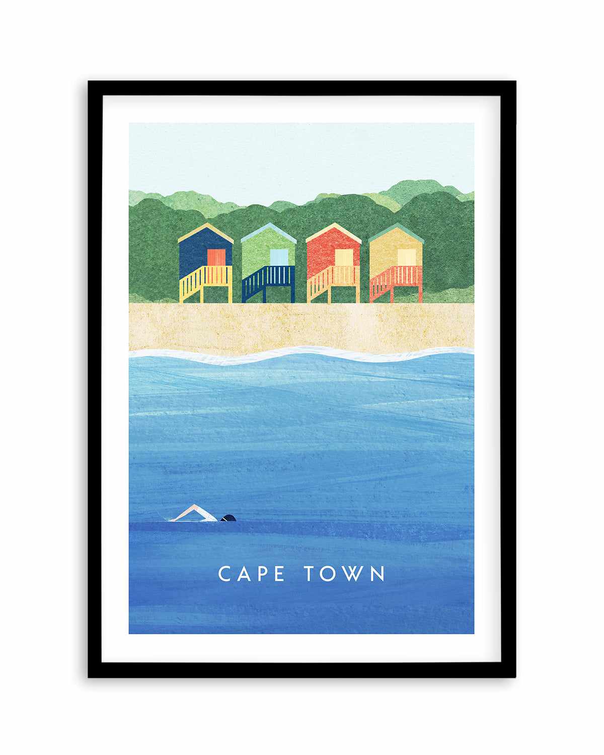 Cape Town by Henry Rivers Art Print