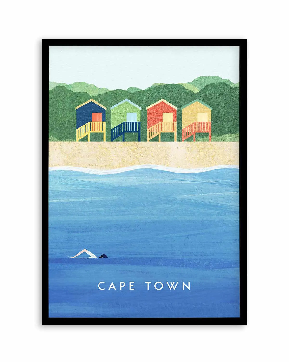 Cape Town by Henry Rivers Art Print from Olive et Oriel where you can shop wallpaper and artworks online