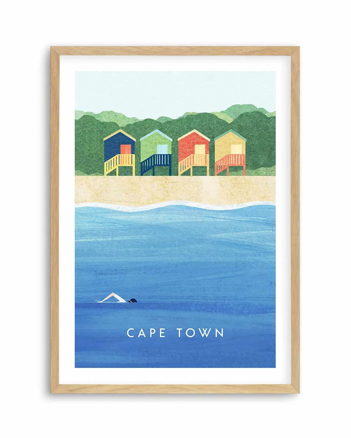 Cape Town by Henry Rivers Art Print from Olive et Oriel where you can shop wallpaper and artworks online
