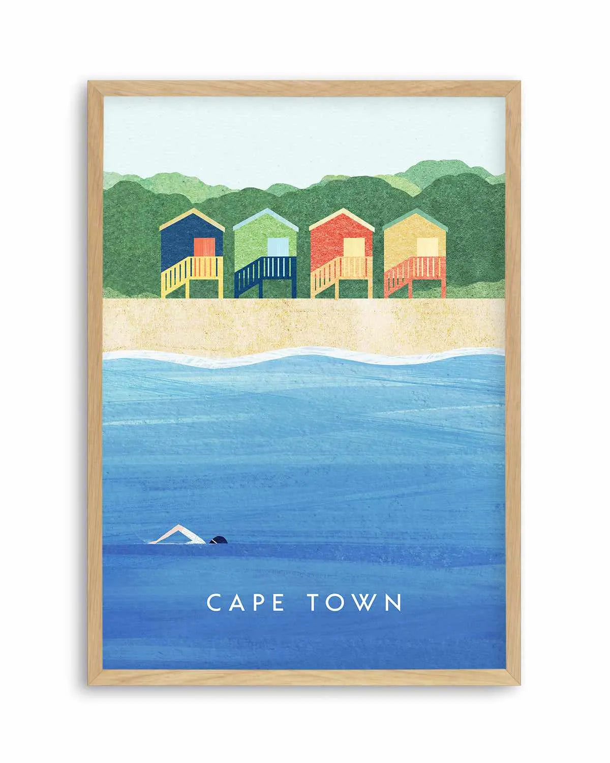 Cape Town by Henry Rivers Art Print from Olive et Oriel where you can shop wallpaper and artworks online