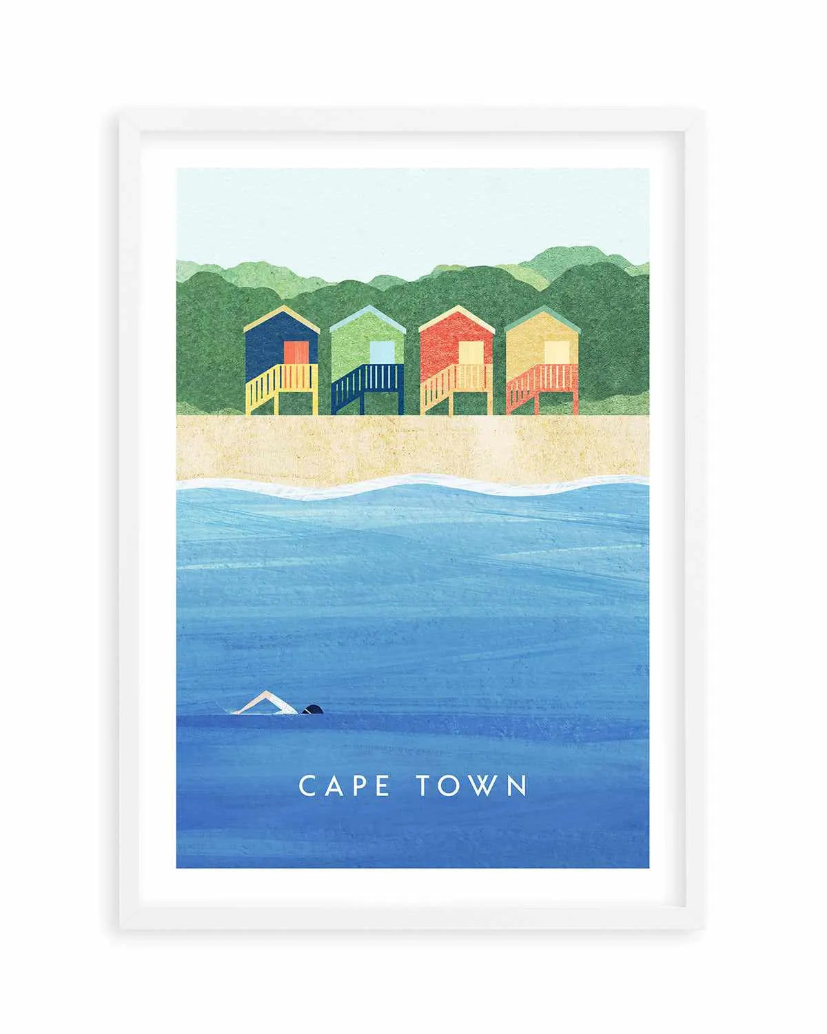 Cape Town by Henry Rivers Art Print from Olive et Oriel where you can shop wallpaper and artworks online