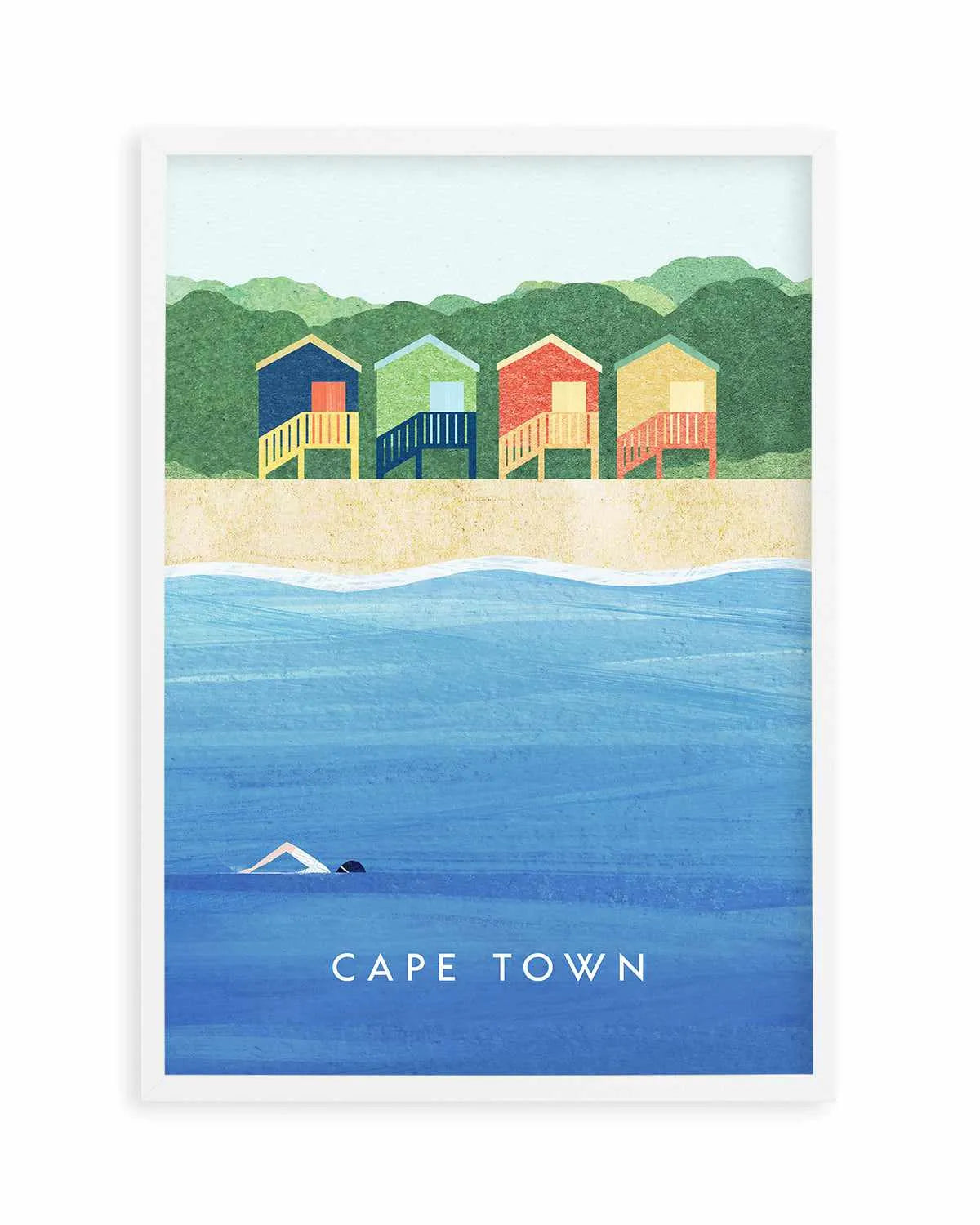 Cape Town by Henry Rivers Art Print from Olive et Oriel where you can shop wallpaper and artworks online