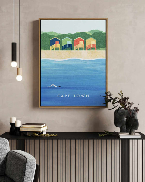 Cape Town by Henry Rivers | Framed Canvas Art Print