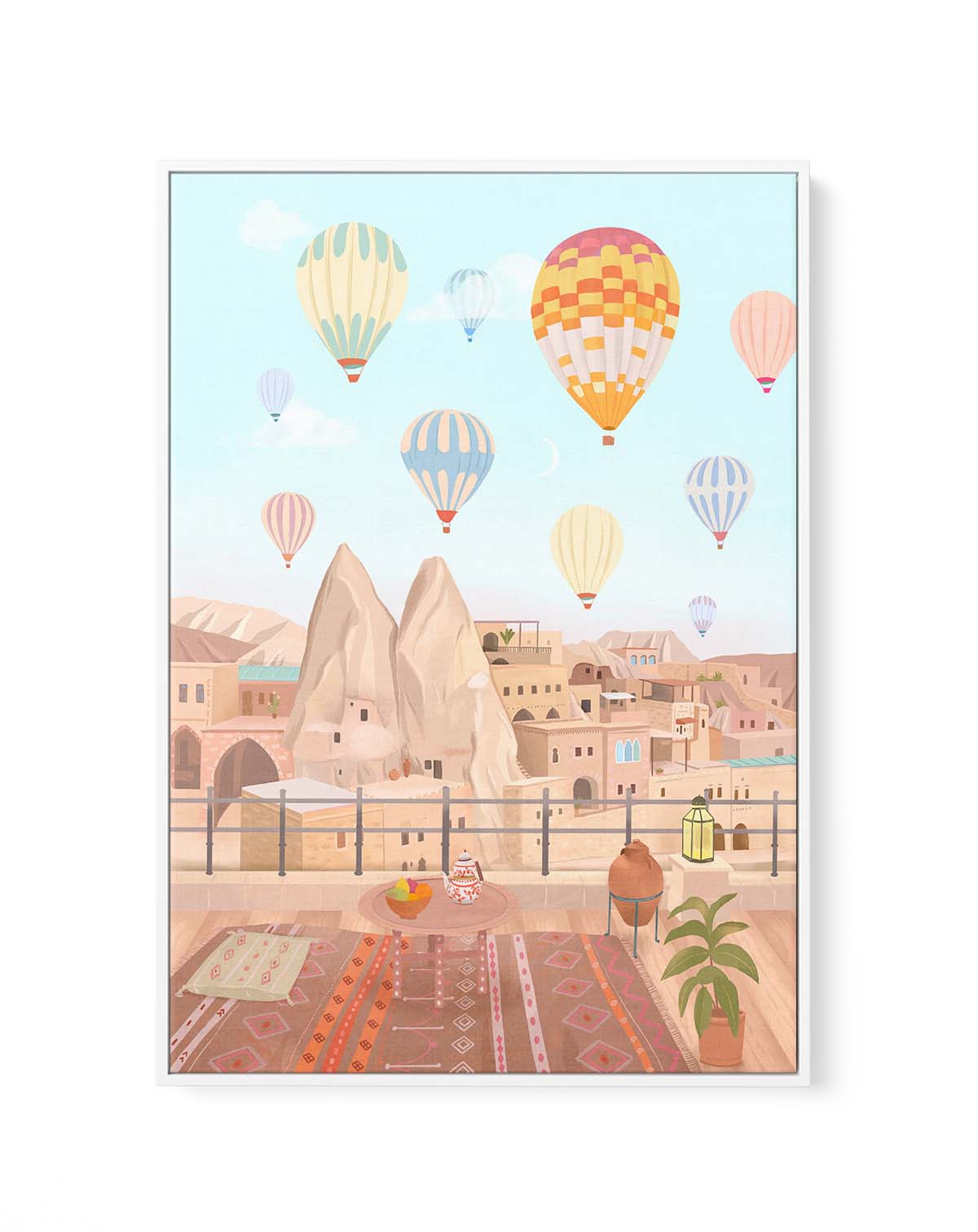 Cappadocia By Petra Lizde | Framed Canvas Art Print