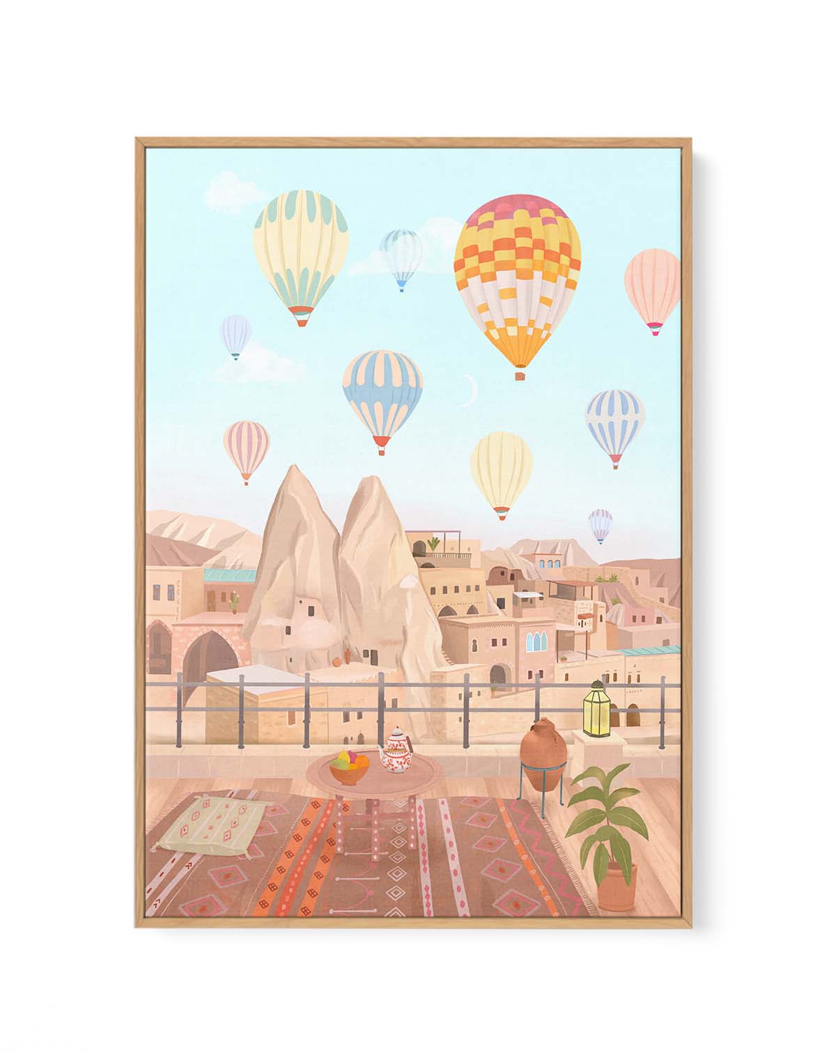 Cappadocia By Petra Lizde | Framed Canvas Art Print