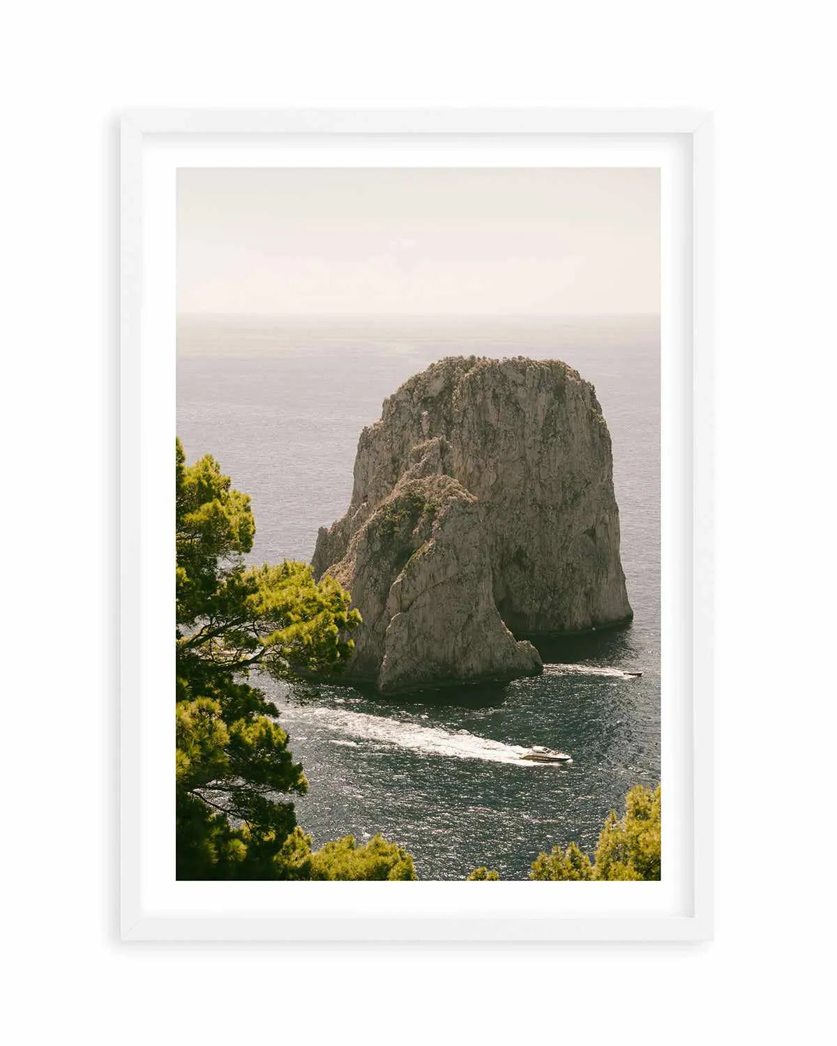 Capri 1992 Art Print from Olive et Oriel where you can shop wallpaper and artworks online