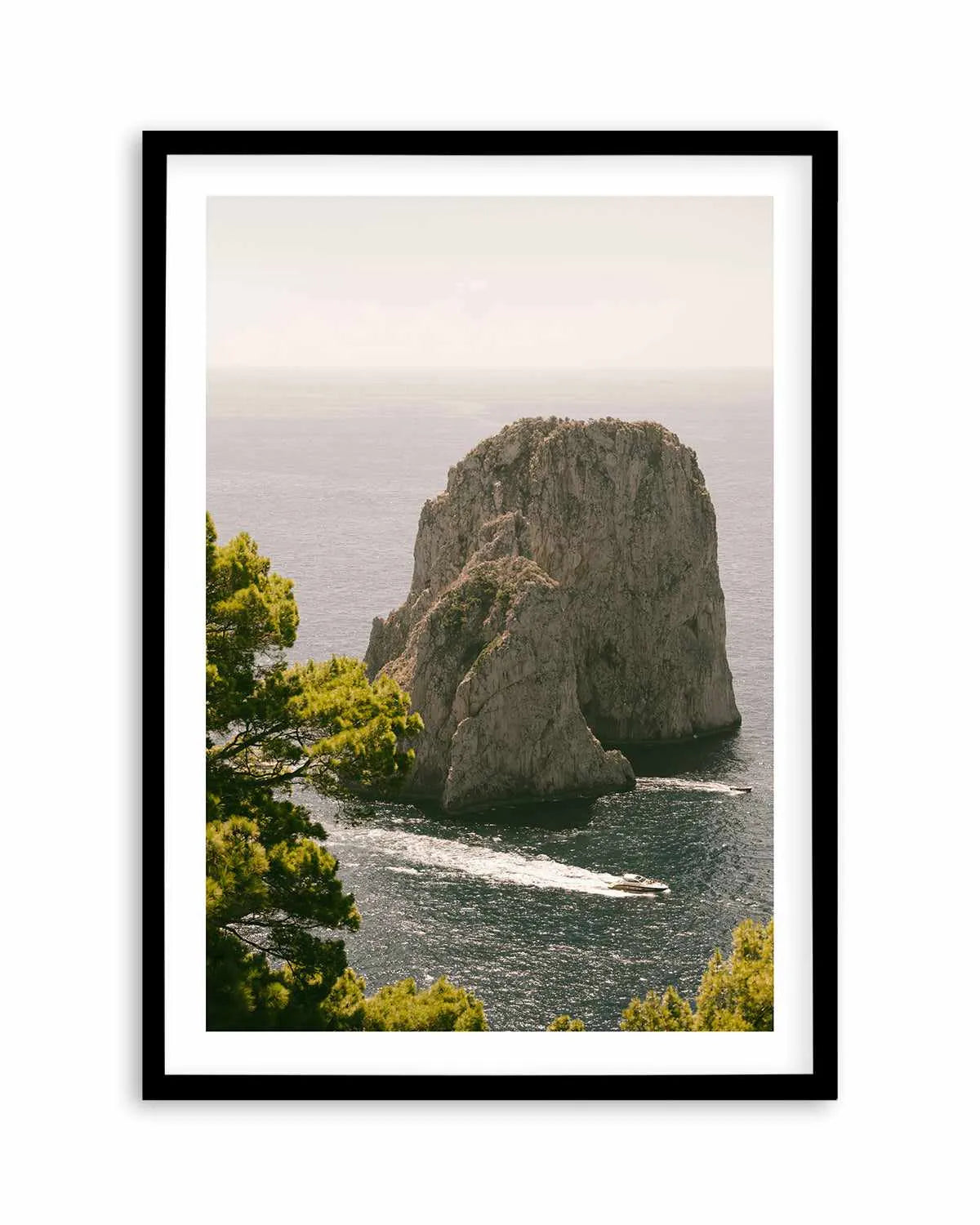 Capri 1992 Art Print from Olive et Oriel where you can shop wallpaper and artworks online