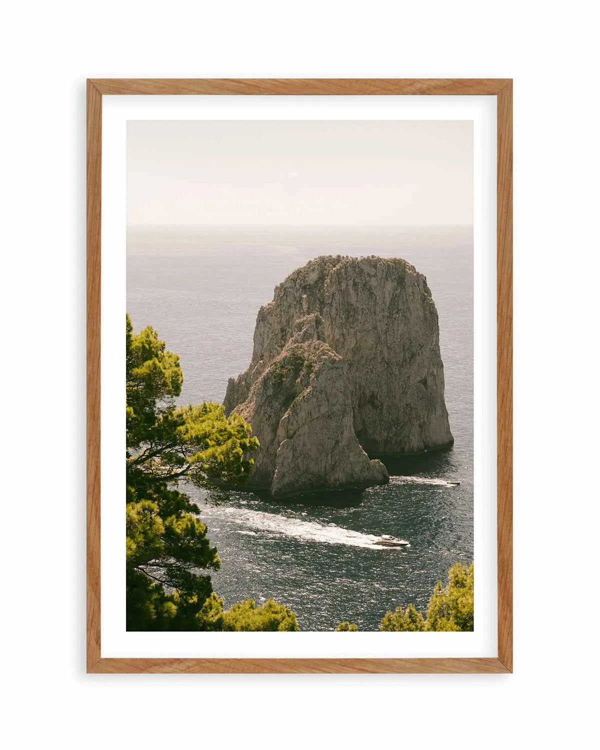 Capri 1992 Art Print from Olive et Oriel where you can shop wallpaper and artworks online