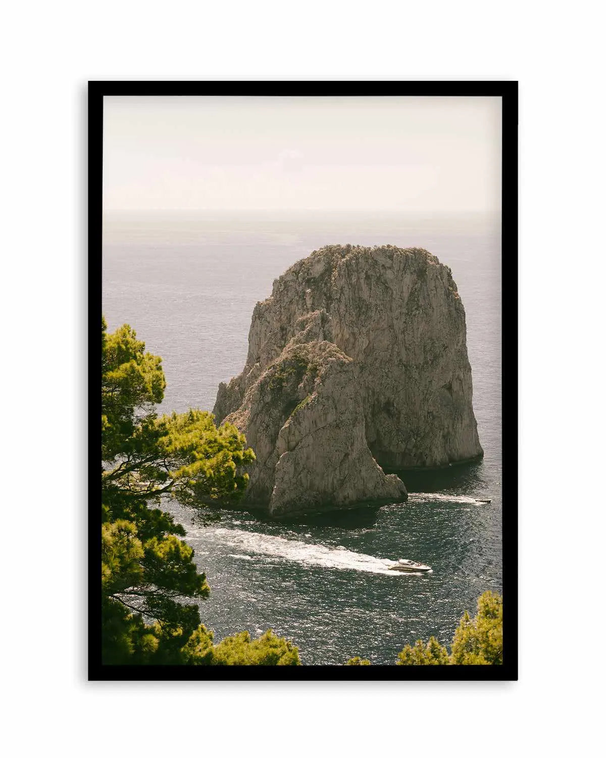 Capri 1992 Art Print from Olive et Oriel where you can shop wallpaper and artworks online