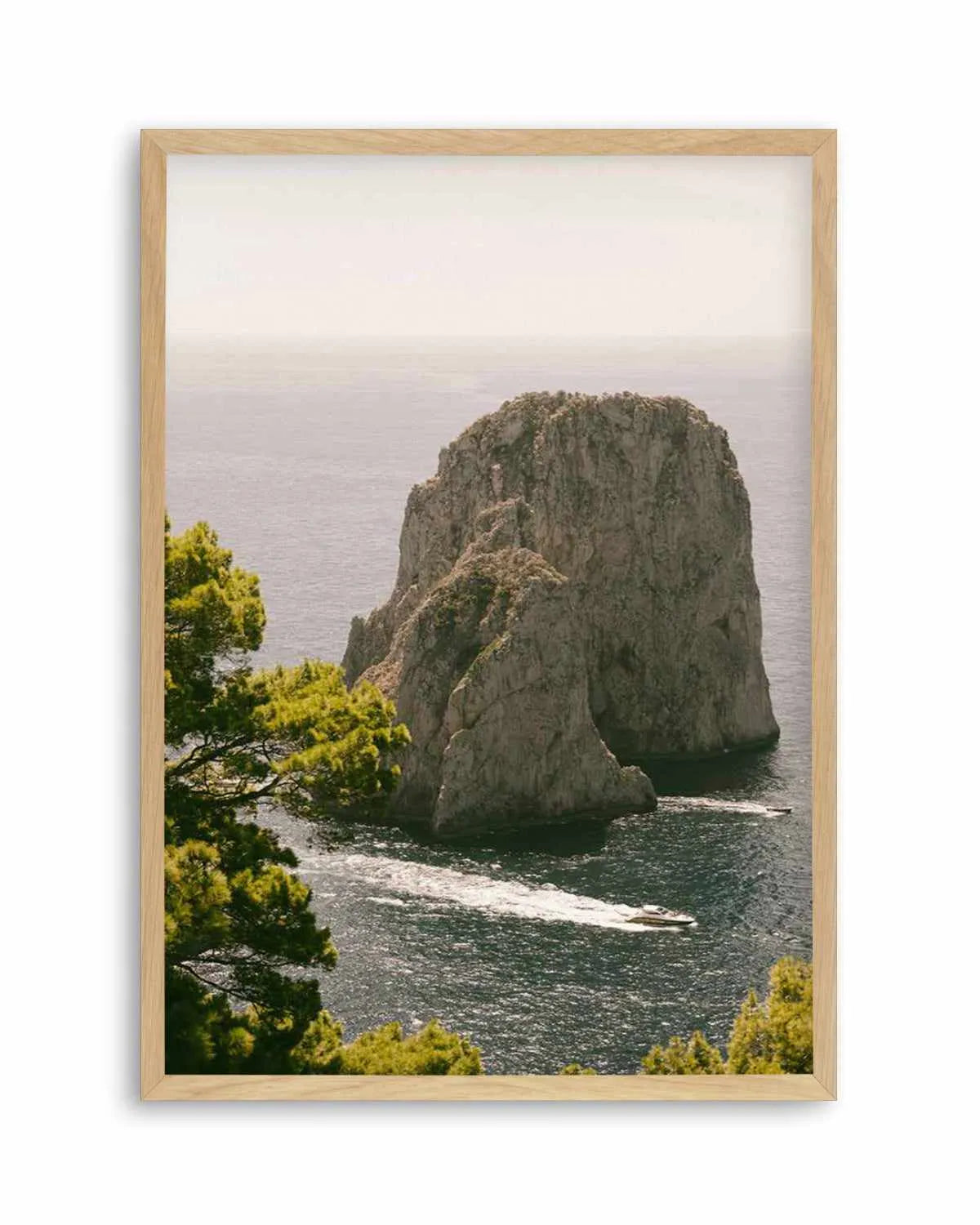 Capri 1992 Art Print from Olive et Oriel where you can shop wallpaper and artworks online