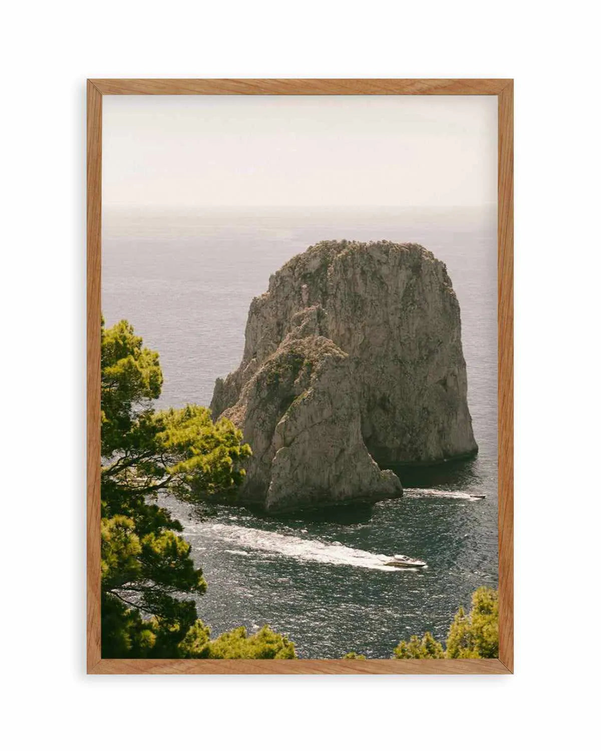 Capri 1992 Art Print from Olive et Oriel where you can shop wallpaper and artworks online