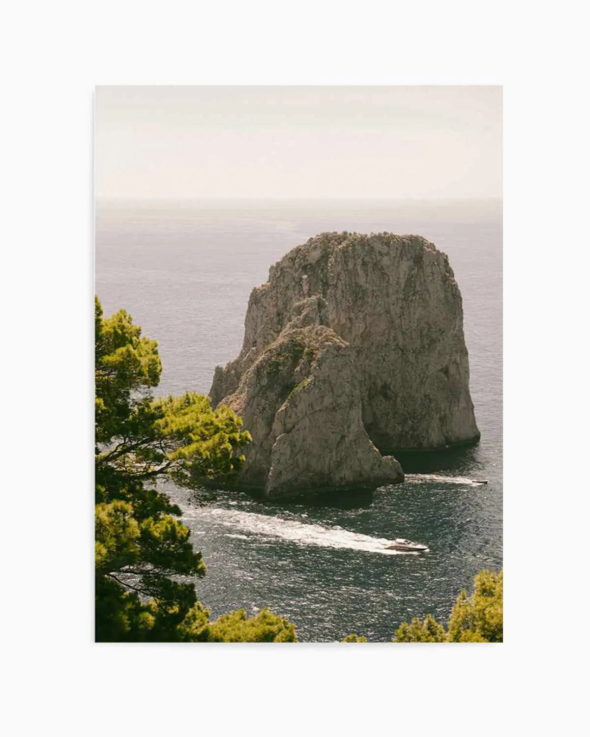 Capri 1992 Art Print from Olive et Oriel where you can shop wallpaper and artworks online
