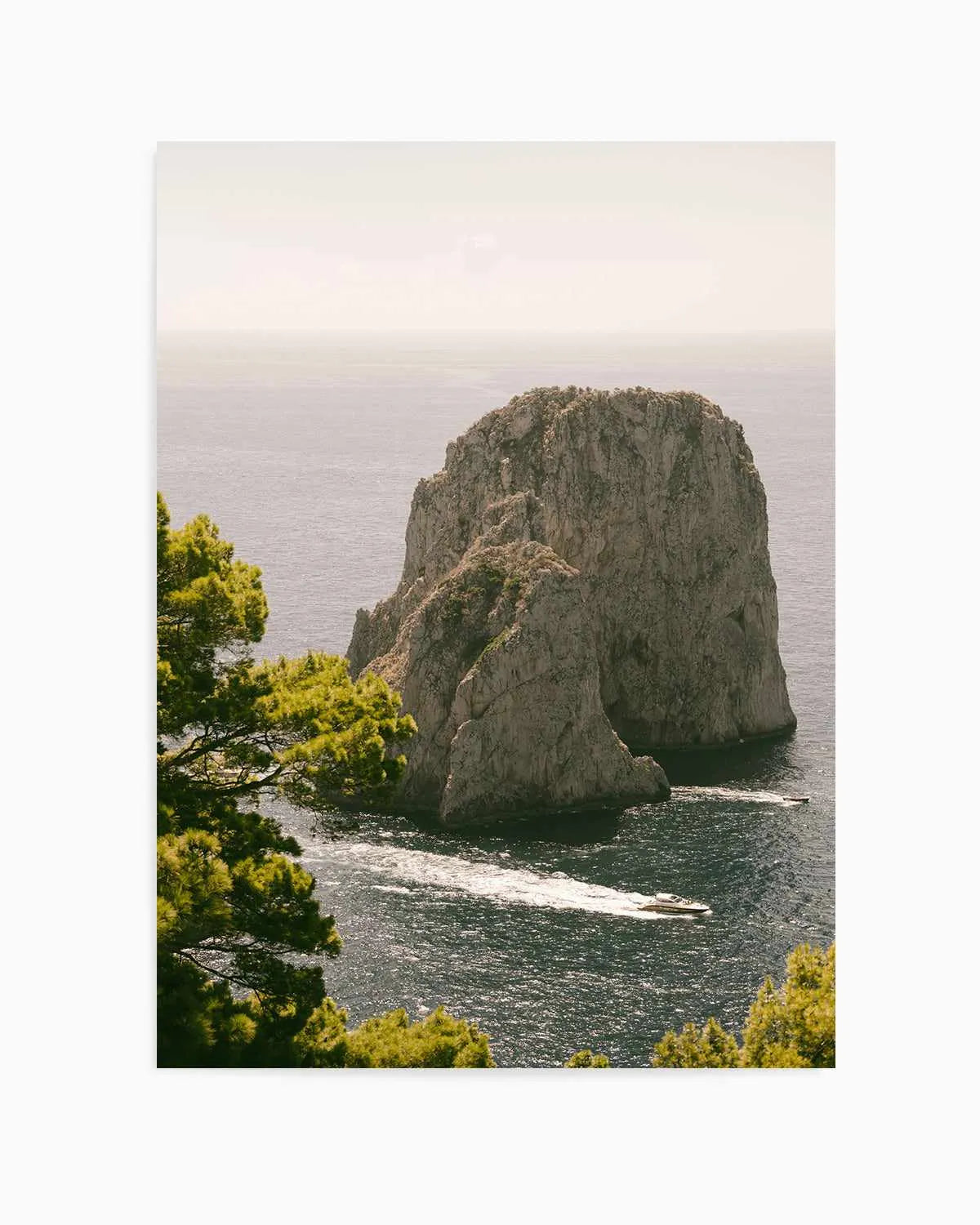 Capri 1992 Art Print from Olive et Oriel where you can shop wallpaper and artworks online