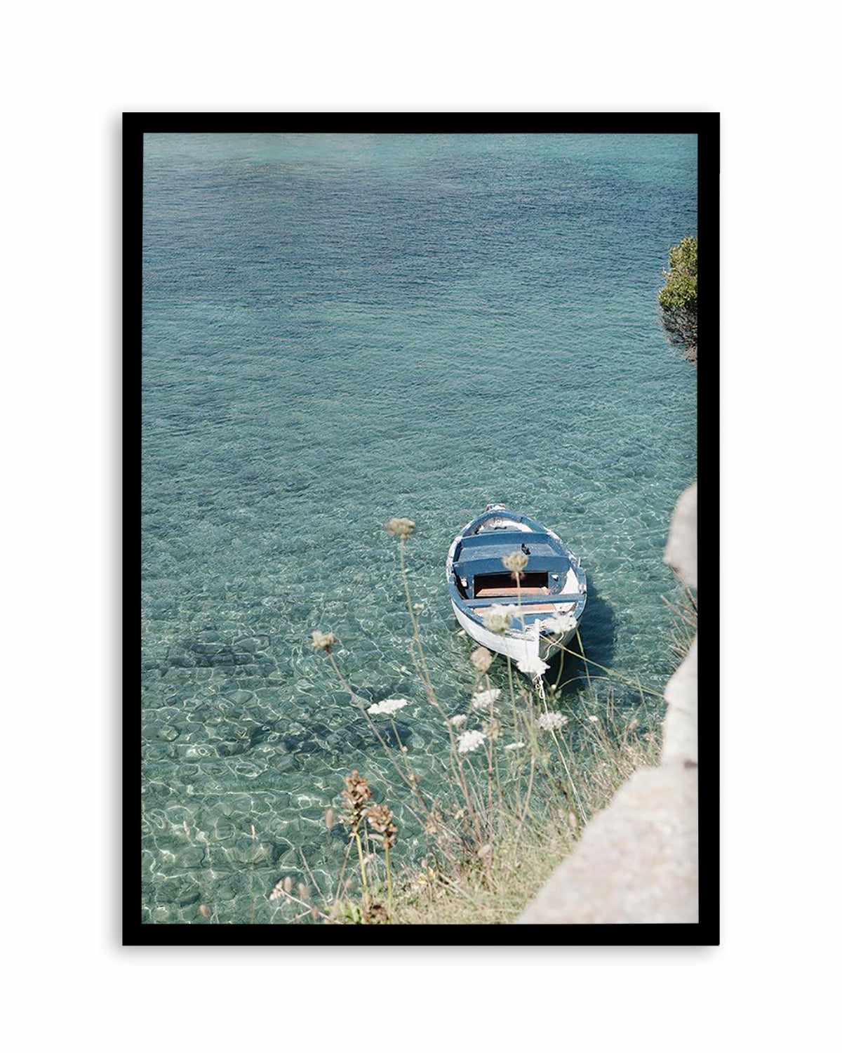 Capri Boat by Renee Rae Art Print