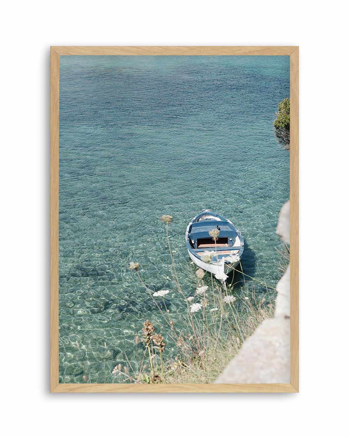 Capri Boat by Renee Rae Art Print