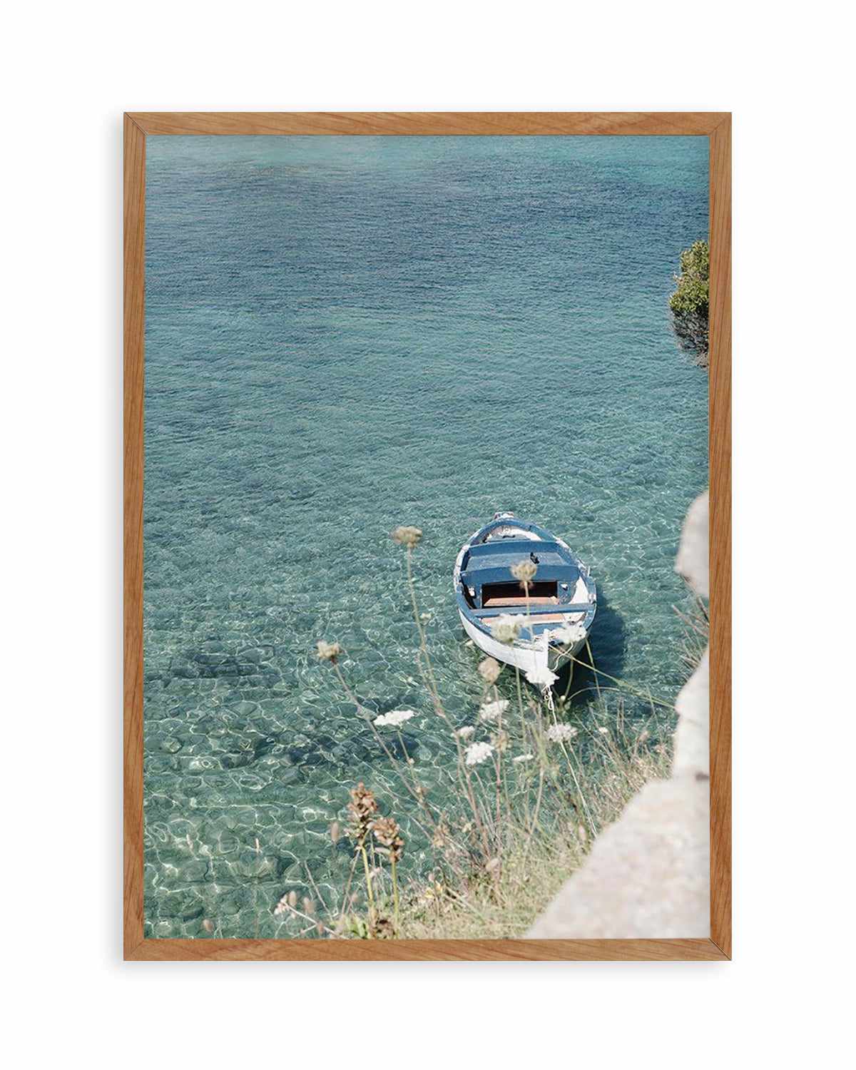 Capri Boat by Renee Rae Art Print